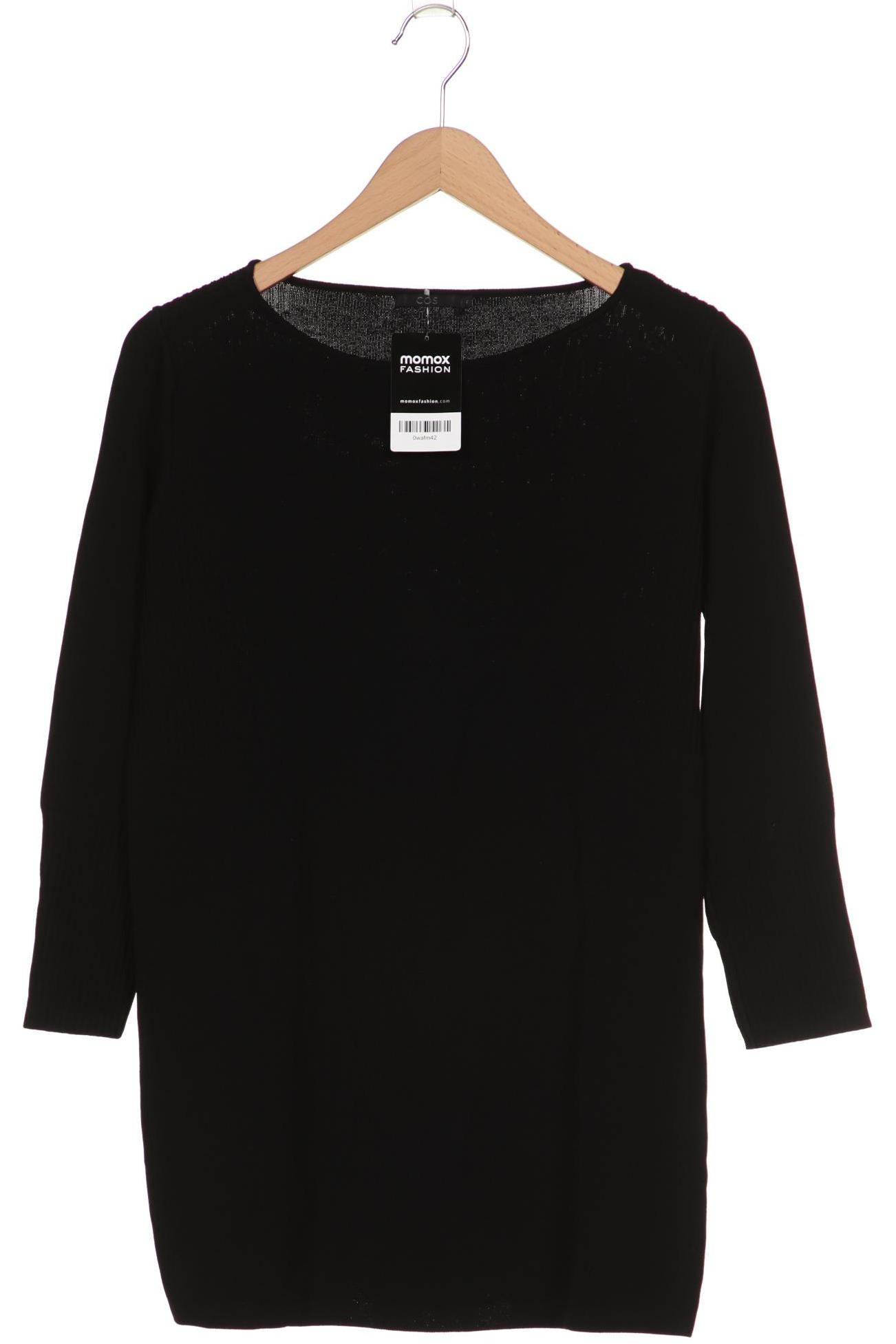 

COS Damen Pullover, schwarz, Gr. 38