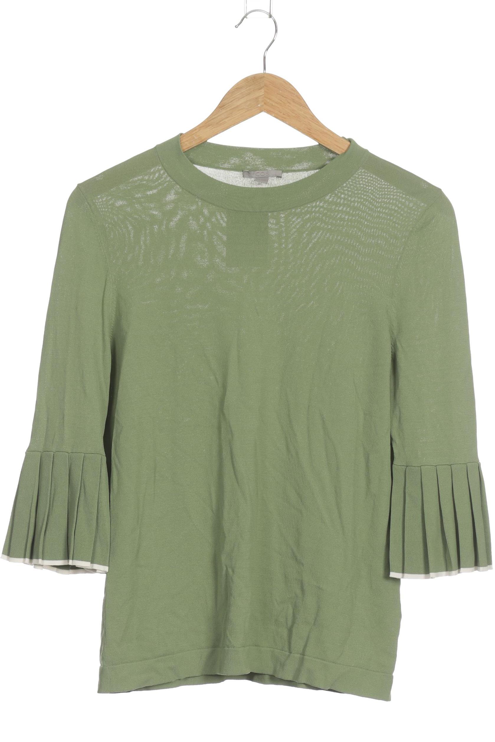 

COS Damen Pullover, grün, Gr. 36