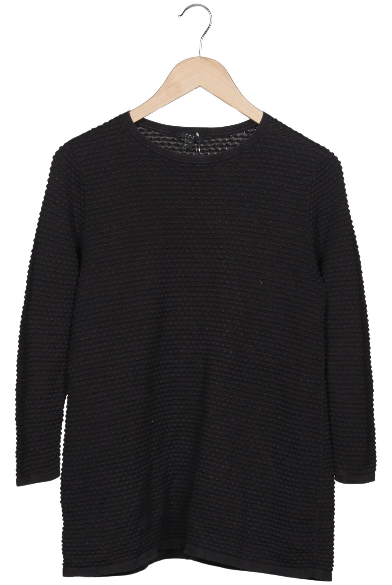 

COS Damen Pullover, schwarz, Gr. 36