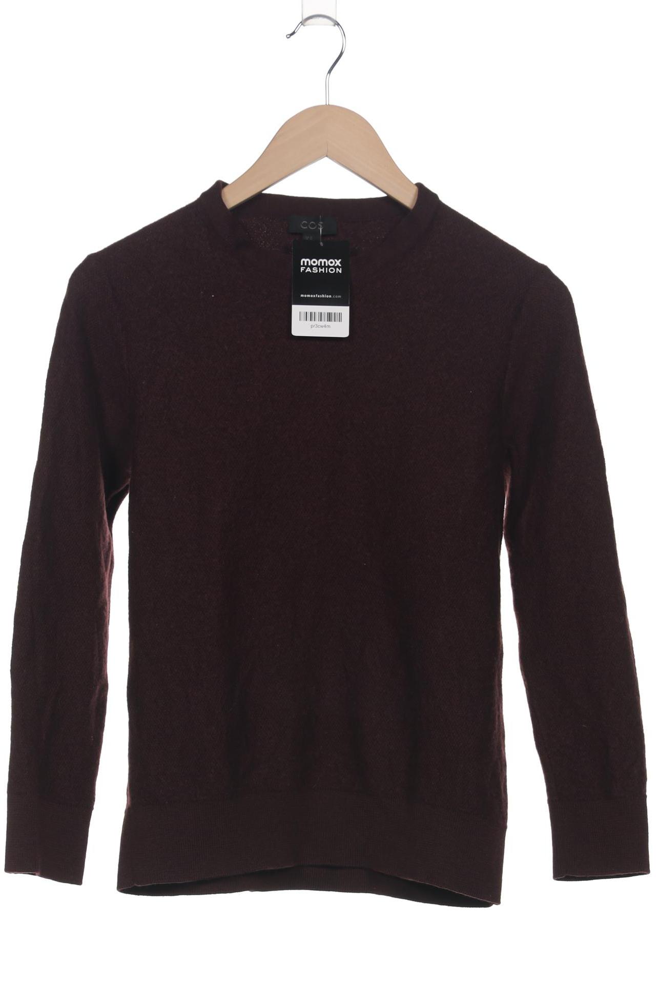 

COS Damen Pullover, bordeaux, Gr. 38
