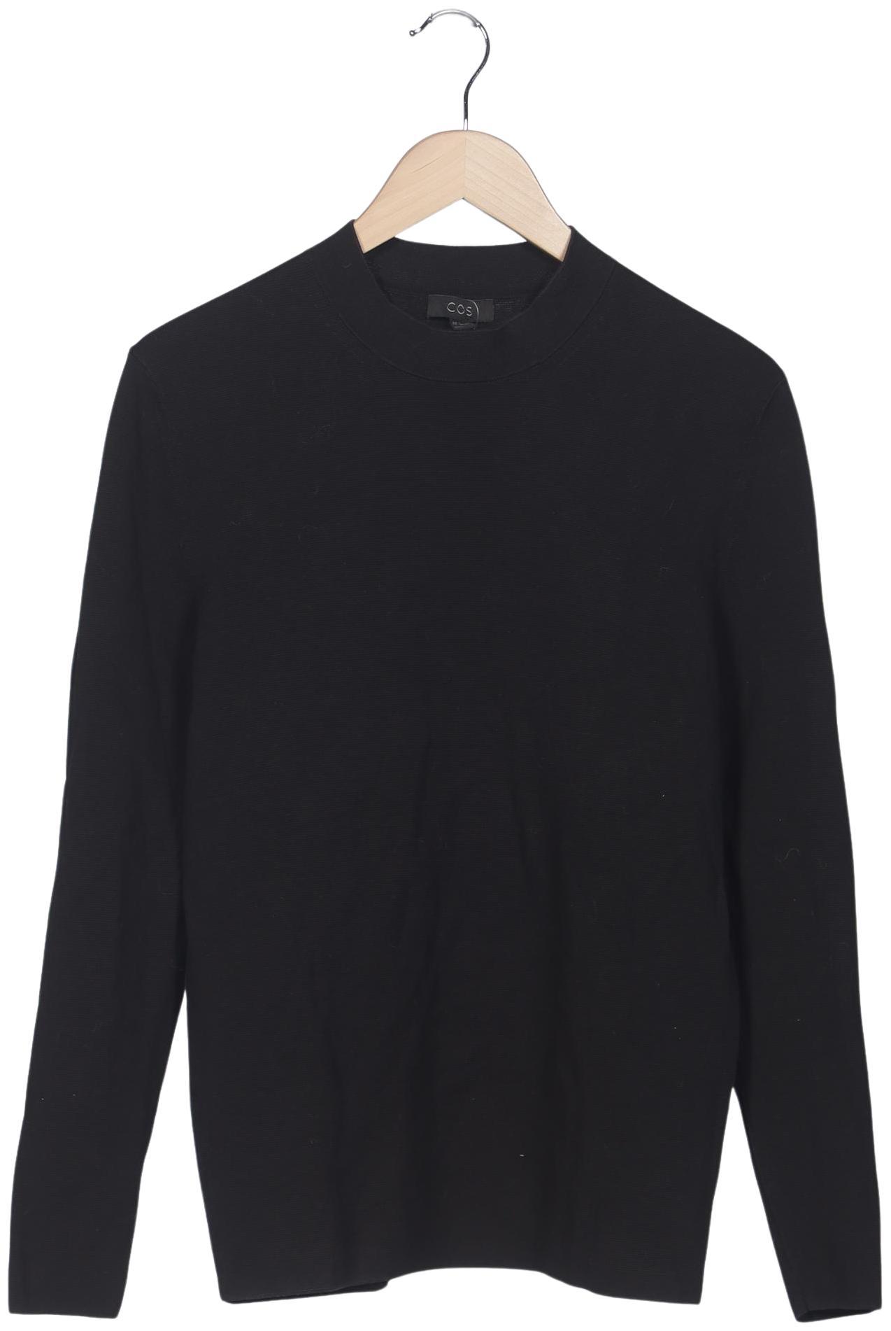 

COS Damen Pullover, schwarz, Gr. 38
