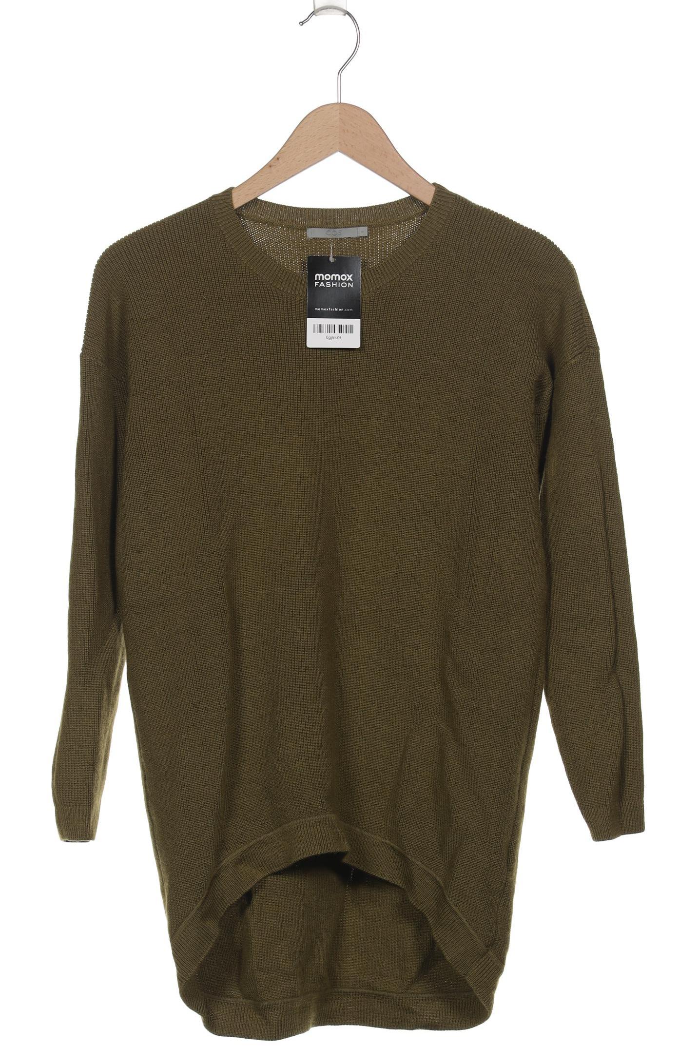 

COS Damen Pullover, grün, Gr. 36