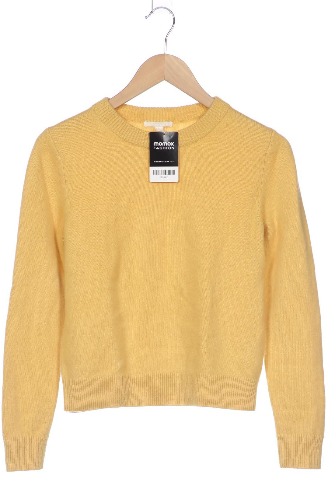 

COS Damen Pullover, gelb, Gr. 34
