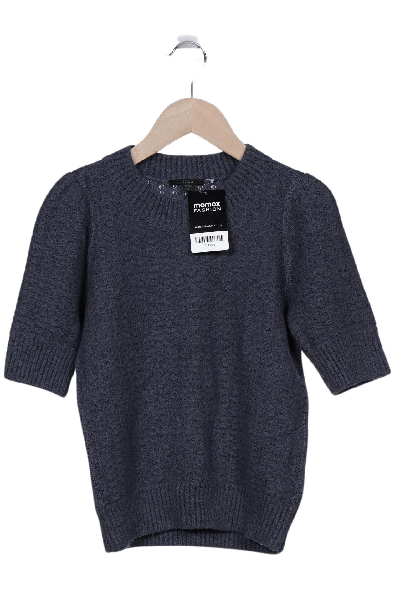 

COS Damen Pullover, marineblau, Gr. 34