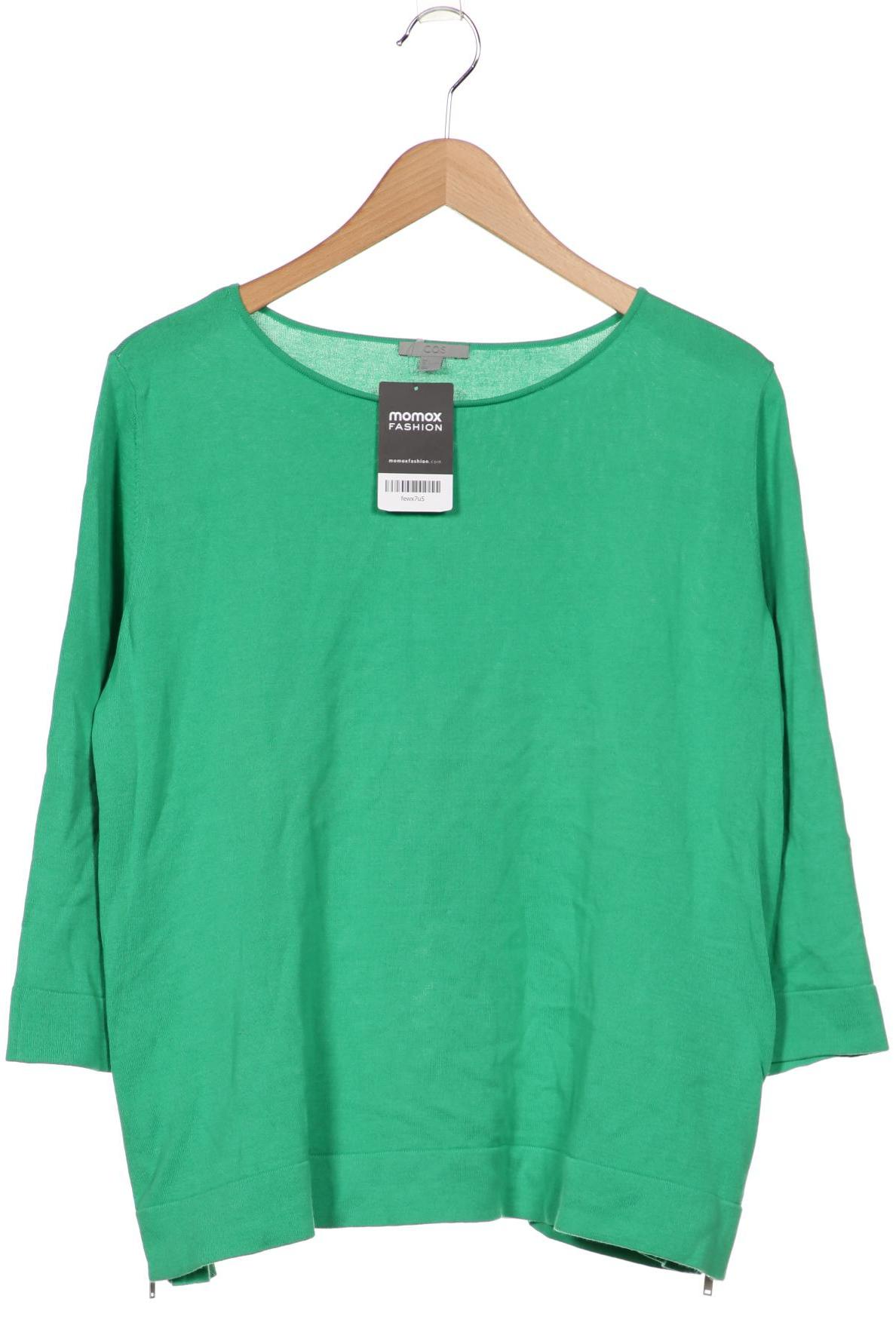 

COS Damen Pullover, grün, Gr. 42