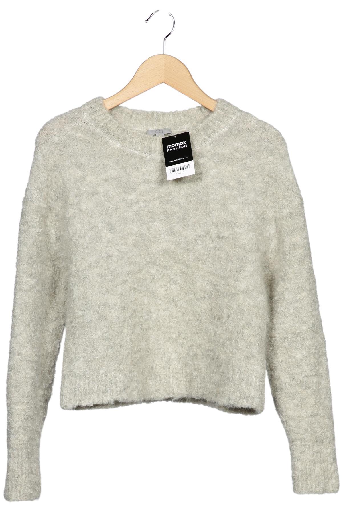 

COS Damen Pullover, grau, Gr. 34