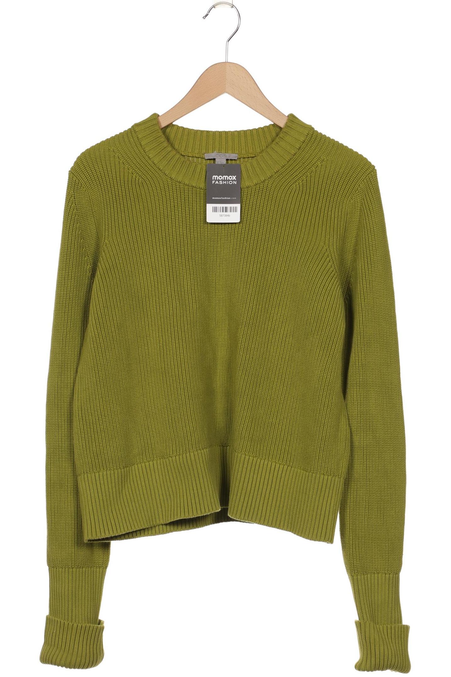 

COS Damen Pullover, grün, Gr. 38