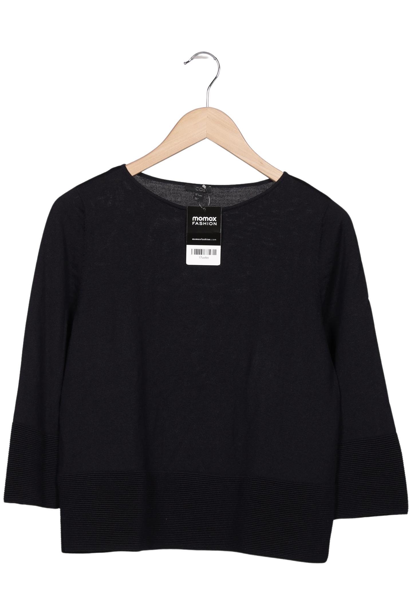 

COS Damen Pullover, marineblau, Gr. 36