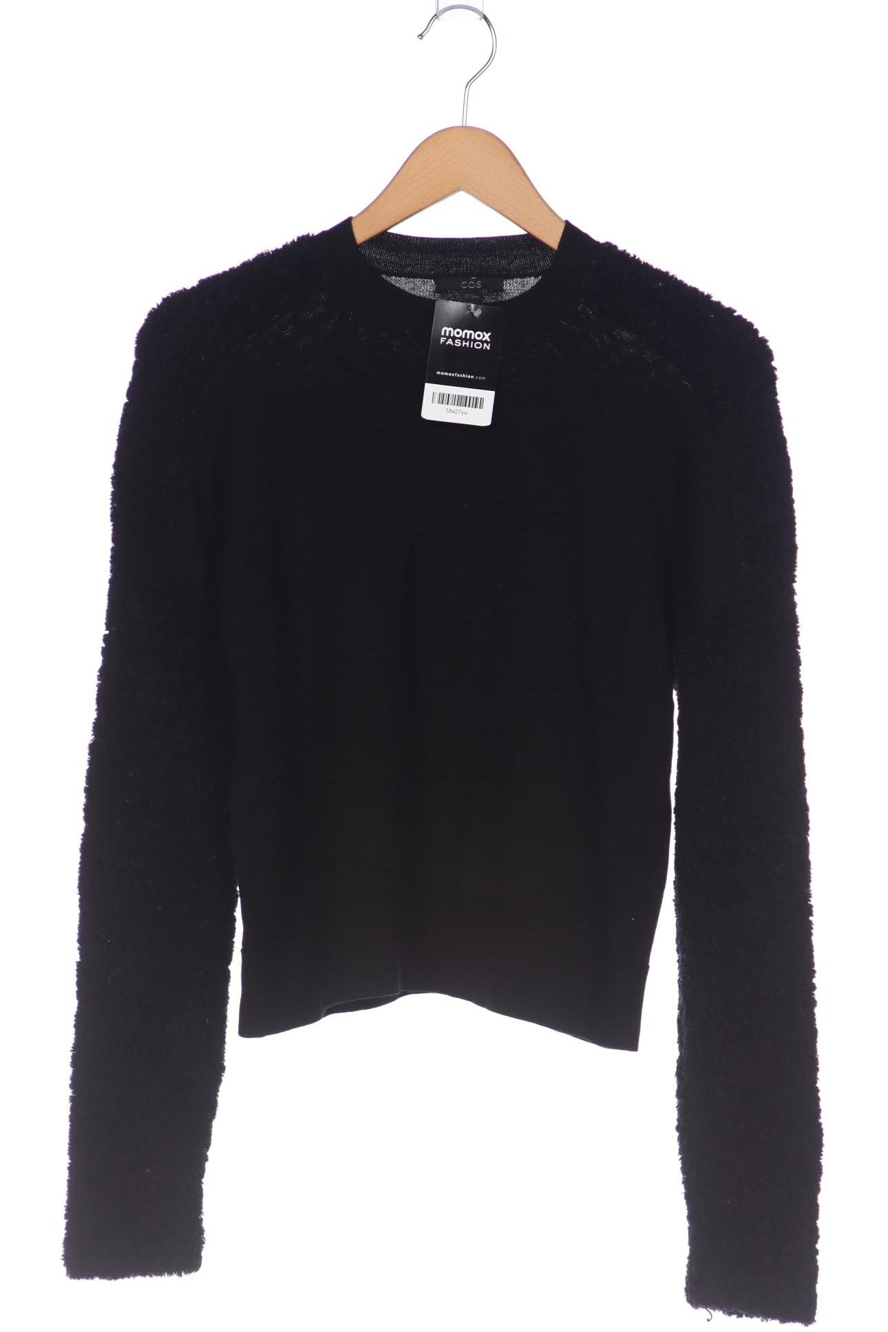 

COS Damen Pullover, schwarz, Gr. 34