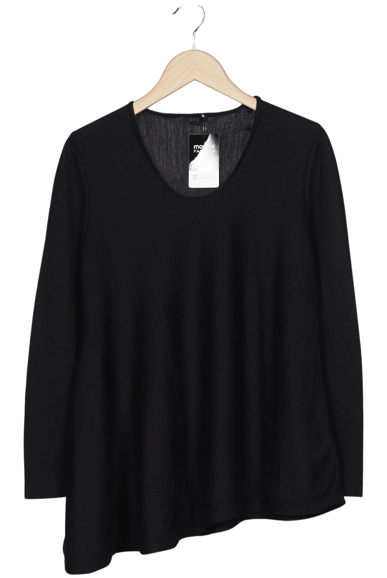 

COS Damen Pullover, schwarz, Gr. 38
