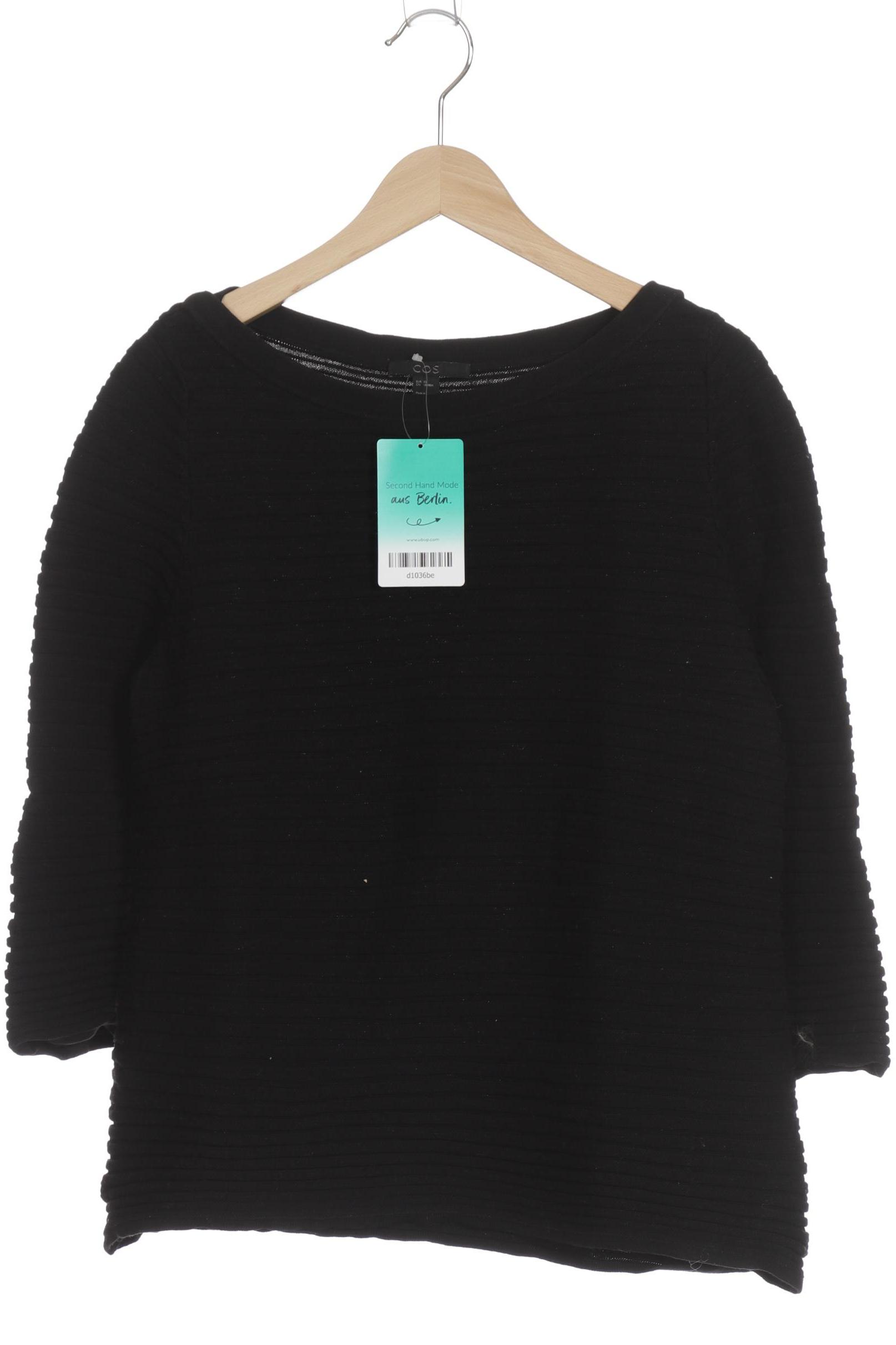 

COS Damen Pullover, schwarz, Gr. 34