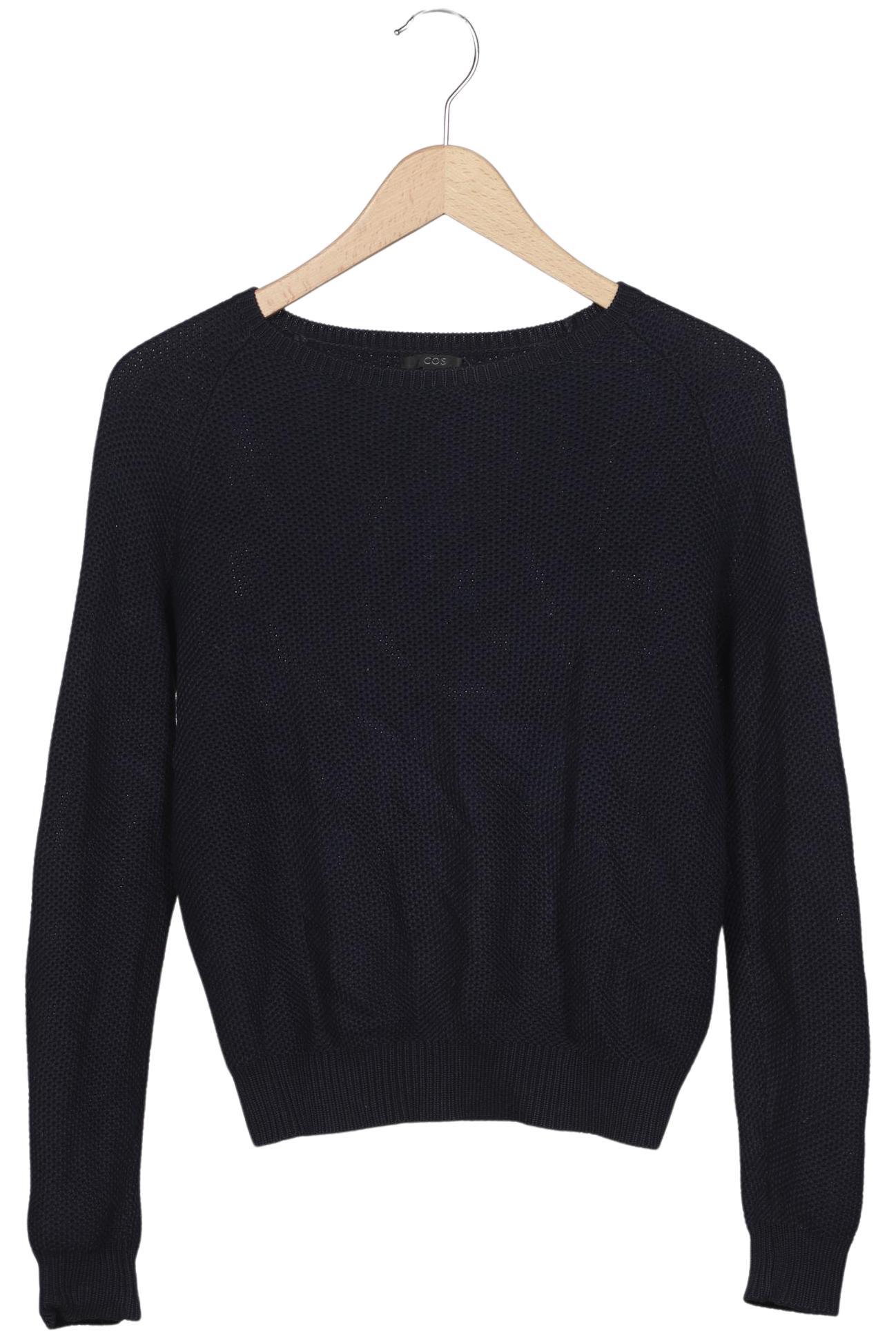

COS Damen Pullover, marineblau, Gr. 36
