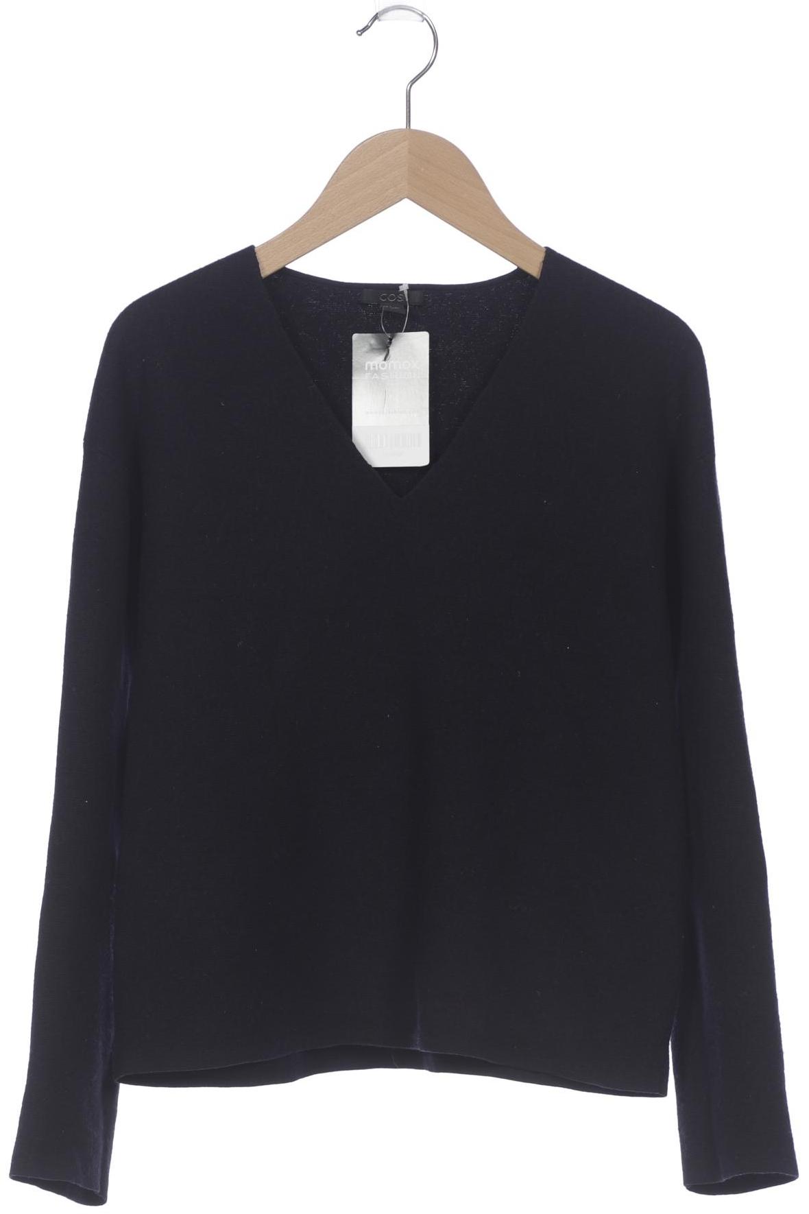 

COS Damen Pullover, marineblau, Gr. 36
