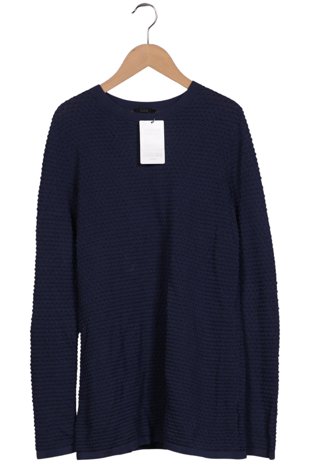 

COS Damen Pullover, marineblau, Gr. 36