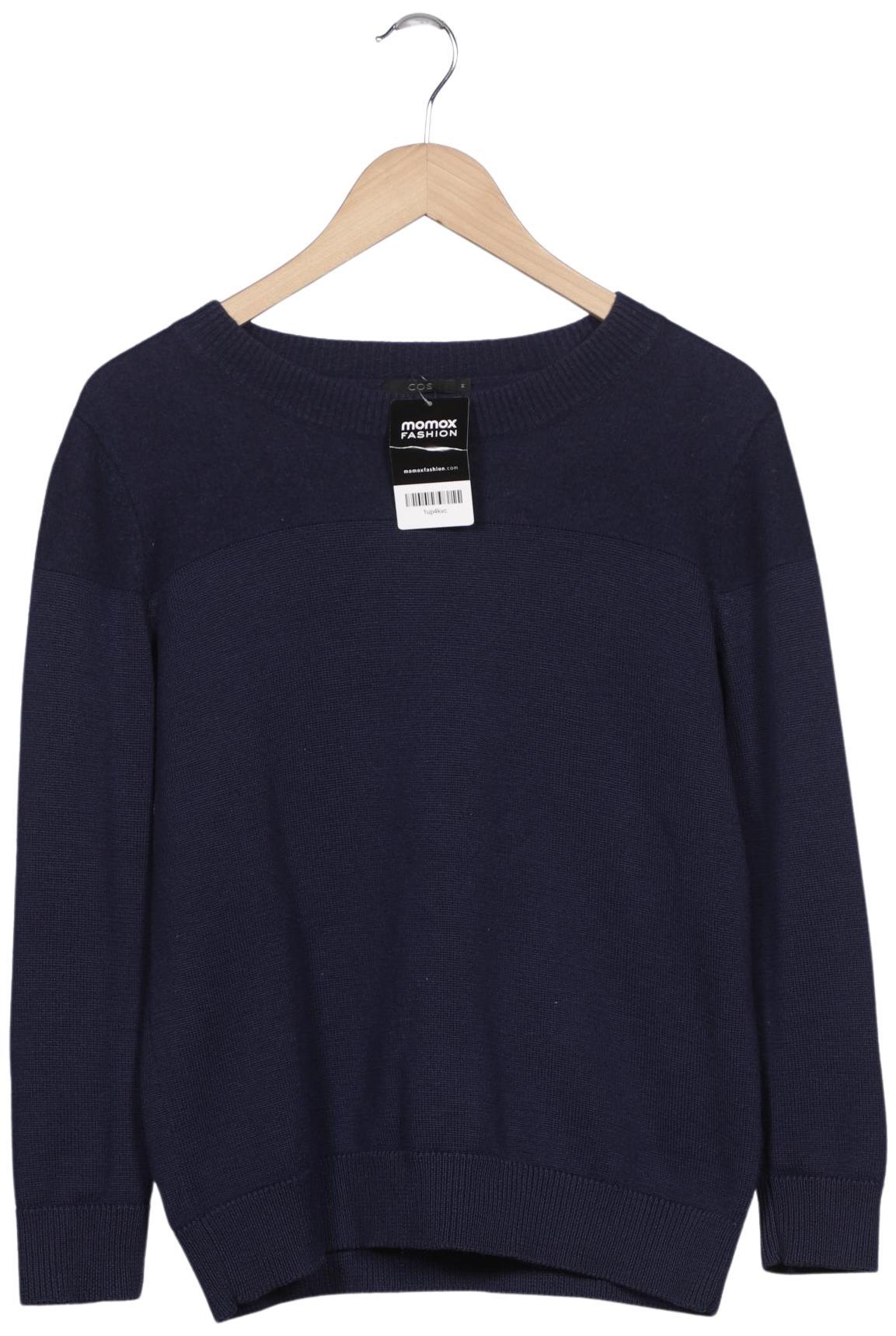 

COS Damen Pullover, marineblau, Gr. 38