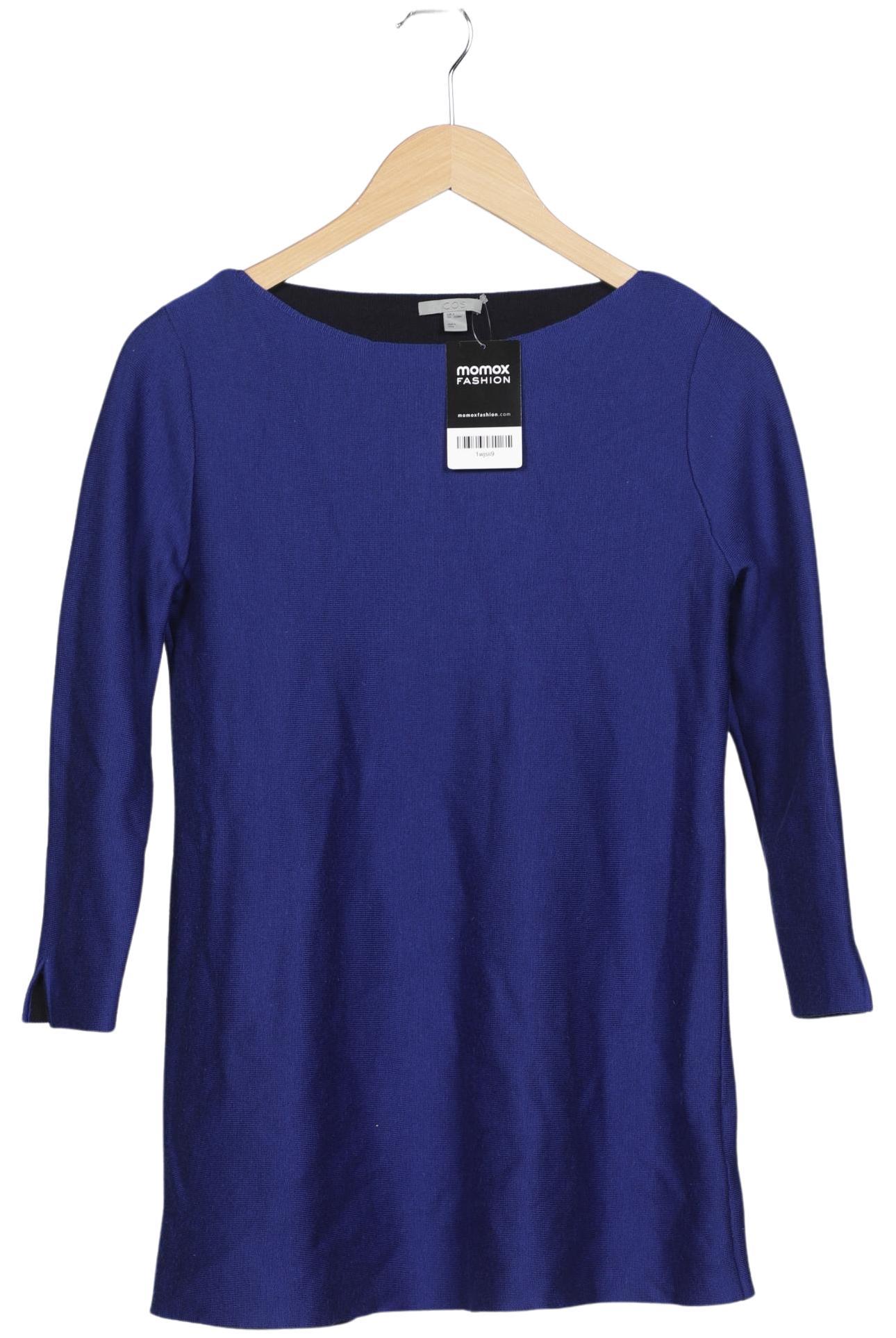 

COS Damen Pullover, marineblau, Gr. 36