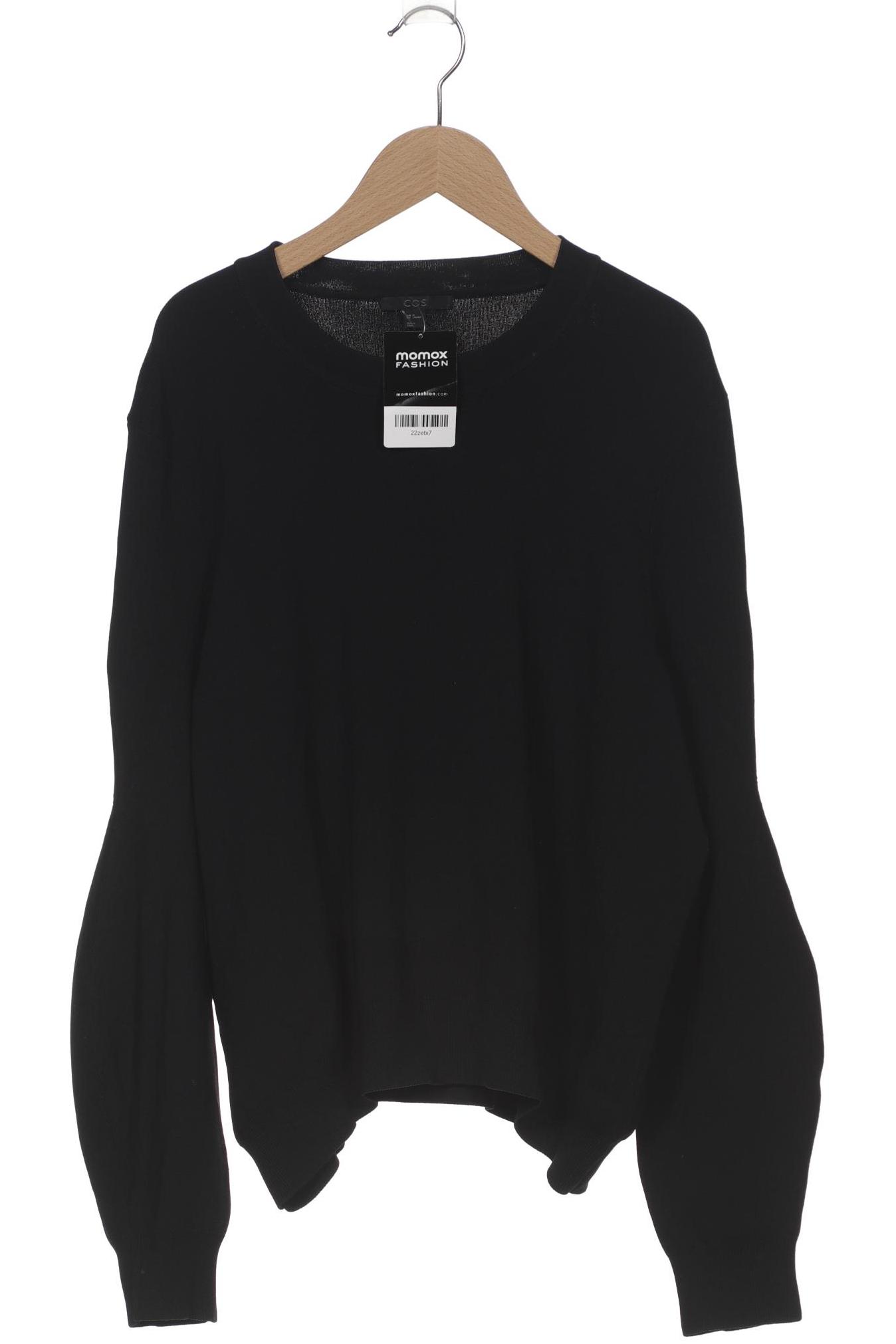 

COS Damen Pullover, schwarz, Gr. 38