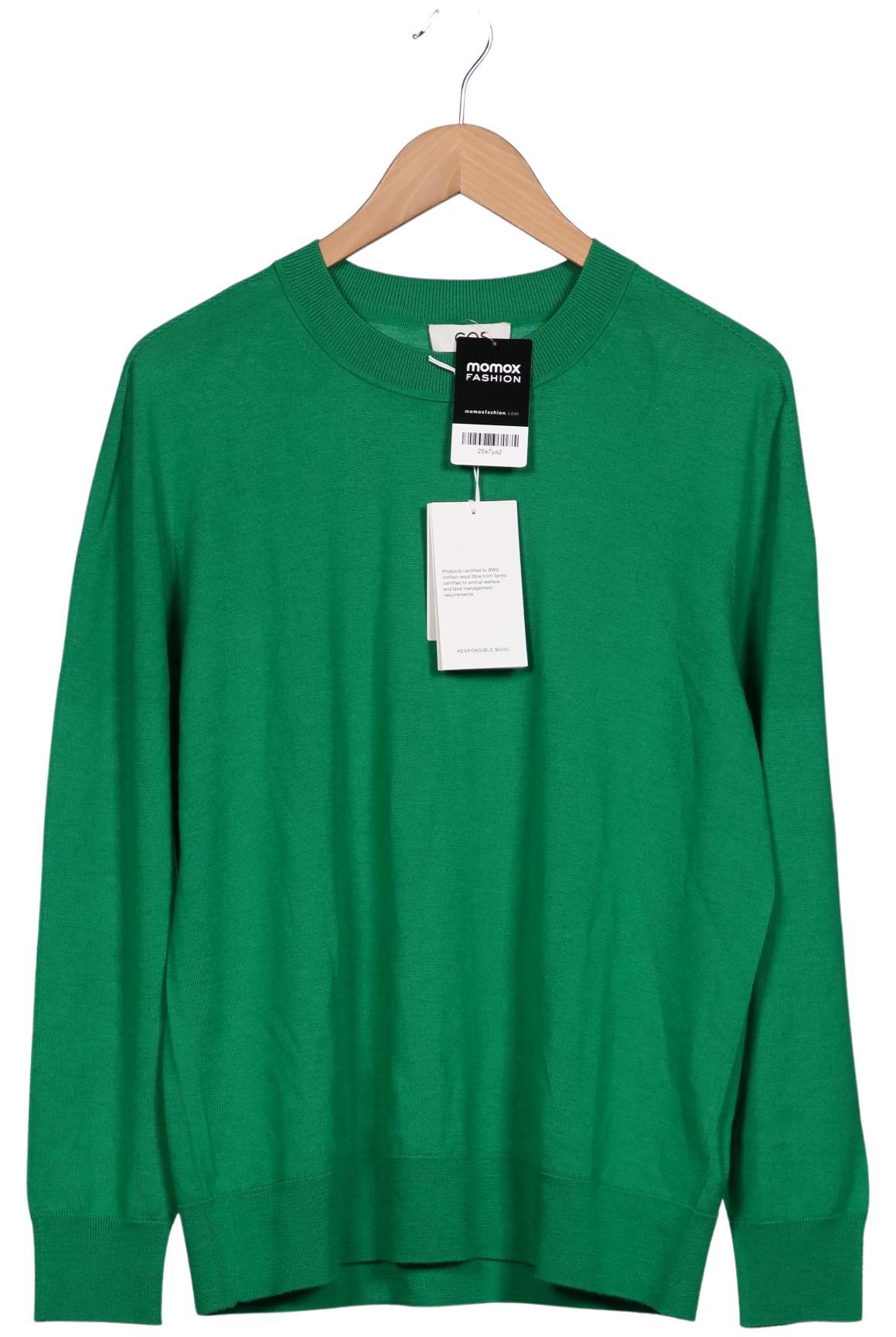

COS Damen Pullover, grün, Gr. 38
