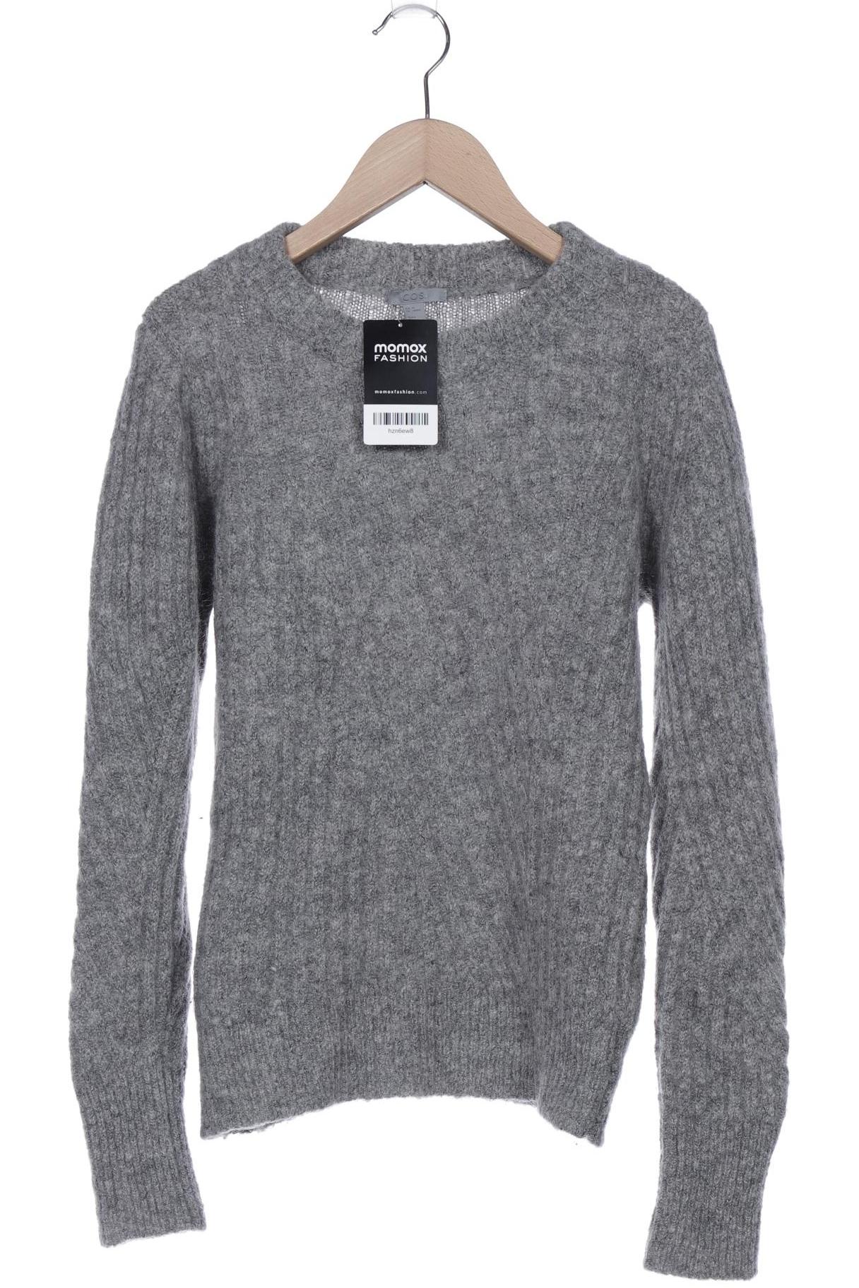 

COS Damen Pullover, grau, Gr. 34