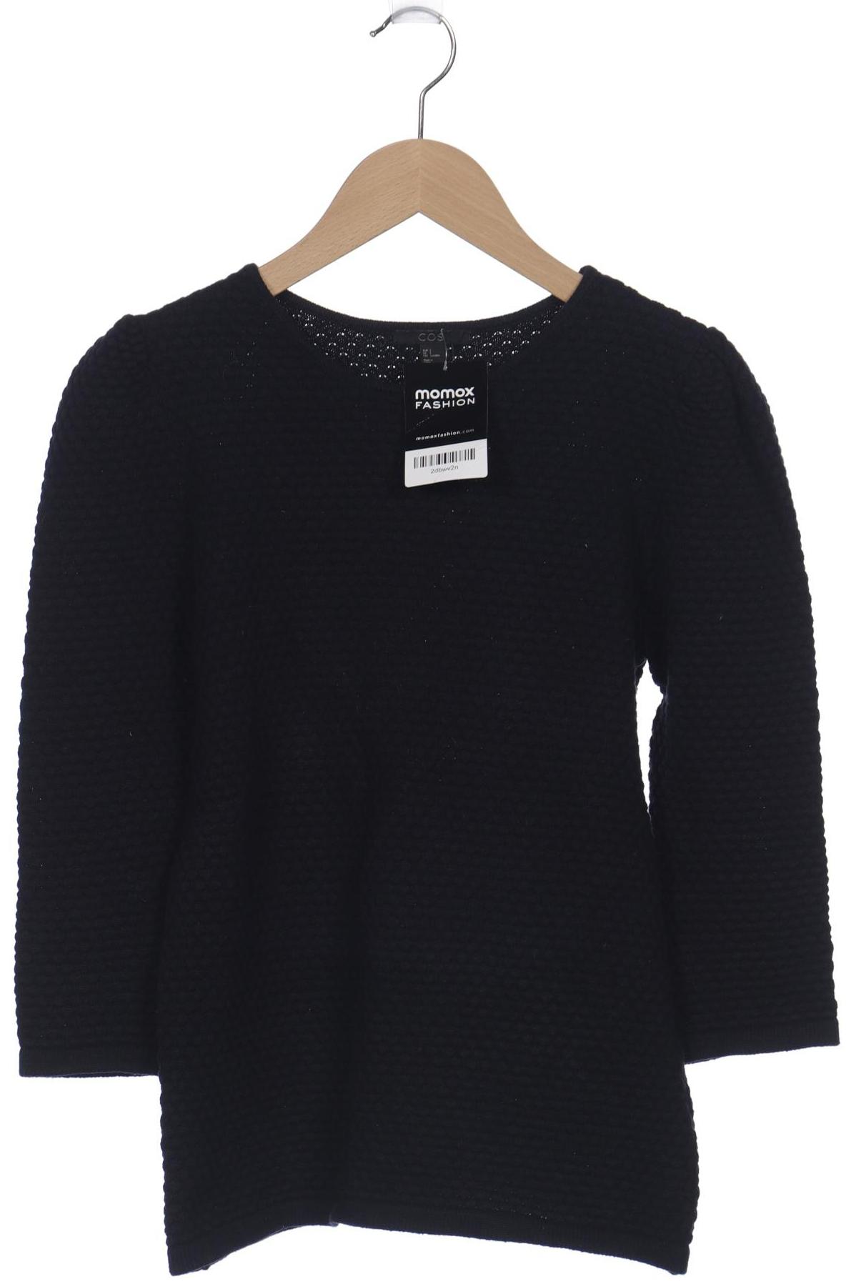 

COS Damen Pullover, schwarz