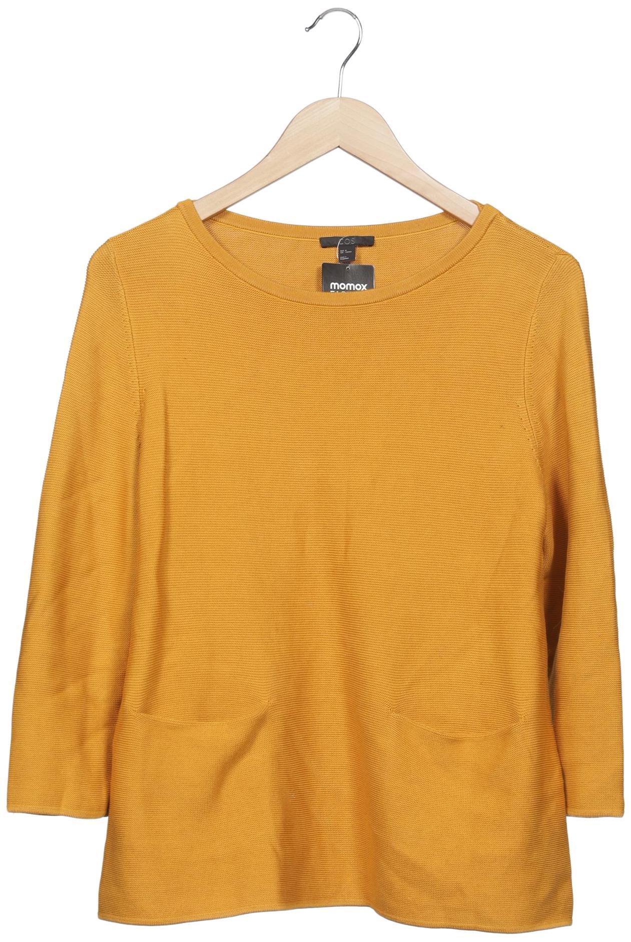 

COS Damen Pullover, gelb, Gr. 38