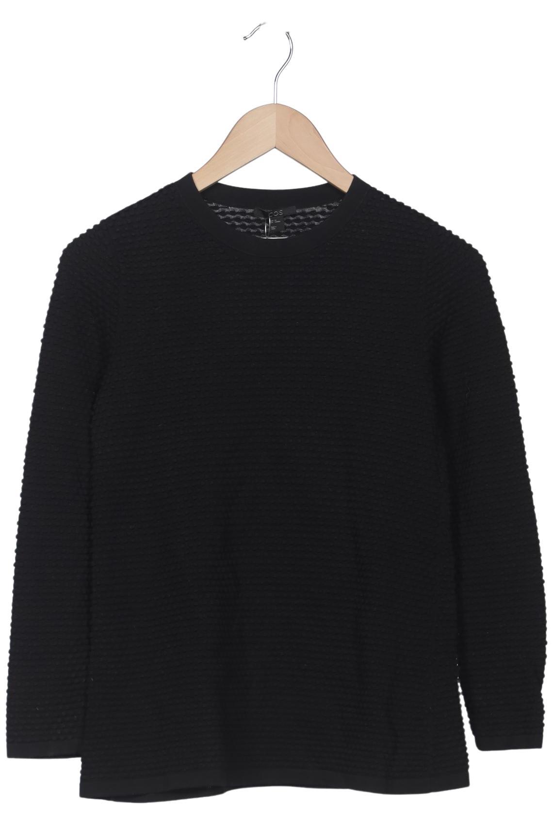

COS Damen Pullover, schwarz, Gr. 34