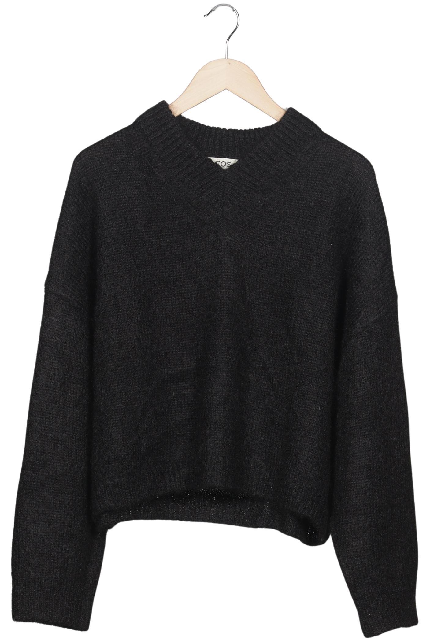 

COS Damen Pullover, schwarz, Gr. 42