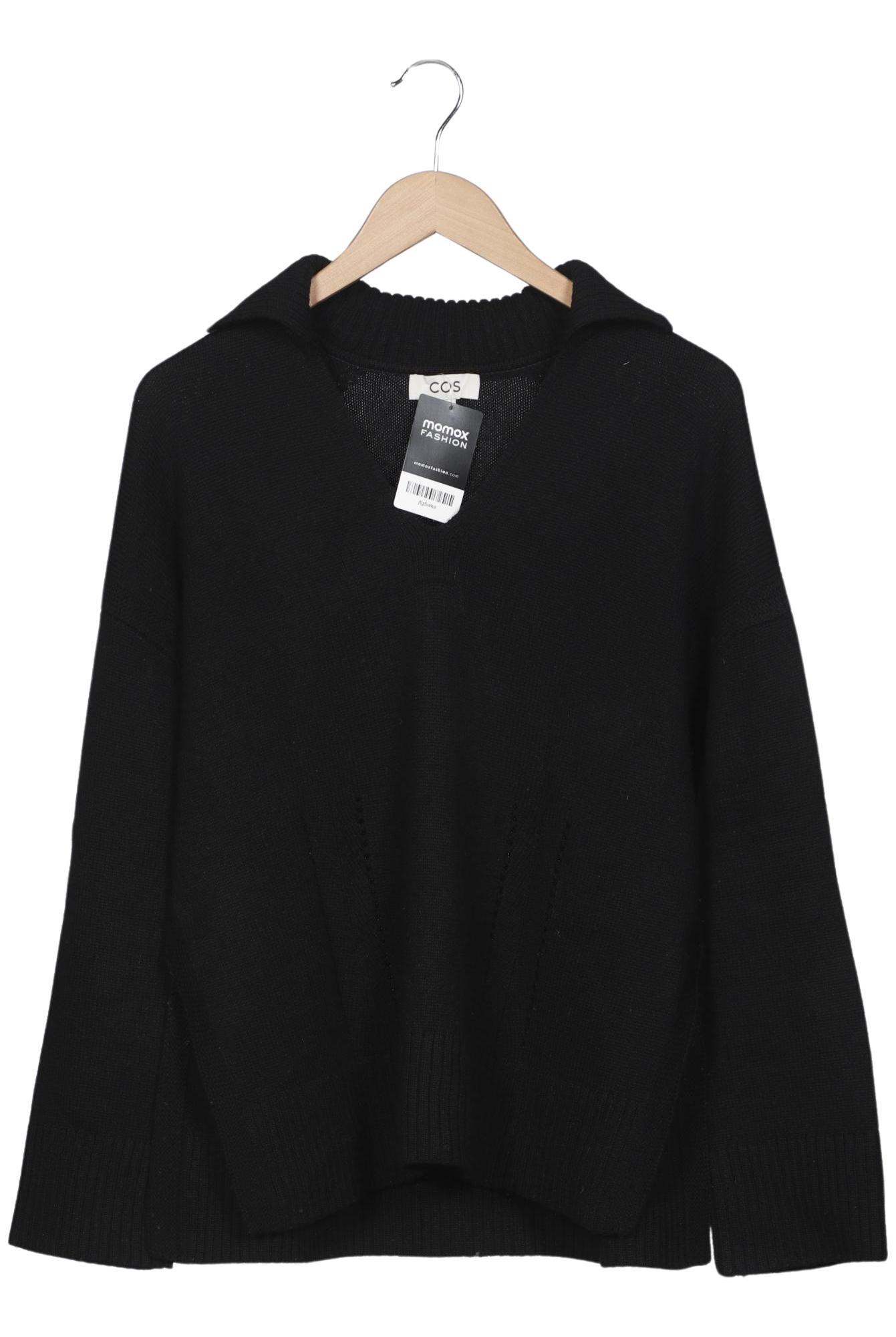 

COS Damen Pullover, schwarz, Gr. 36