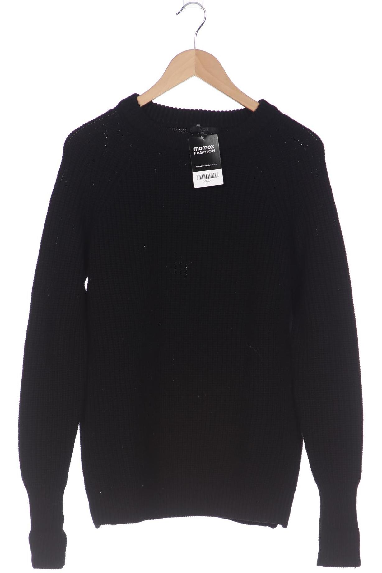 

COS Damen Pullover, schwarz, Gr. 36