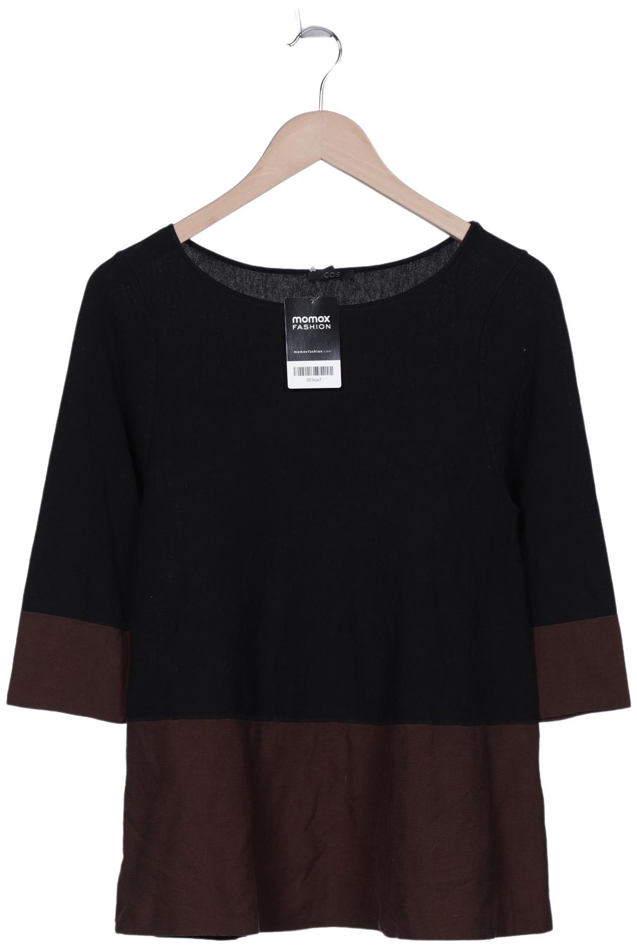 

COS Damen Pullover, schwarz, Gr. 38
