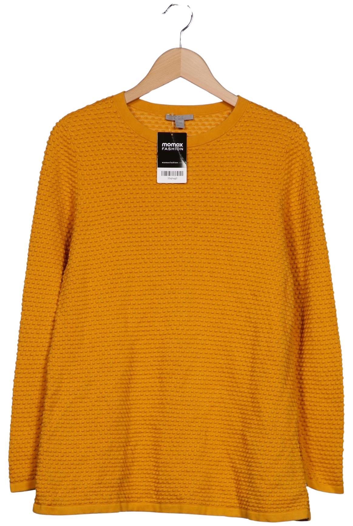 

COS Damen Pullover, gelb, Gr. 36