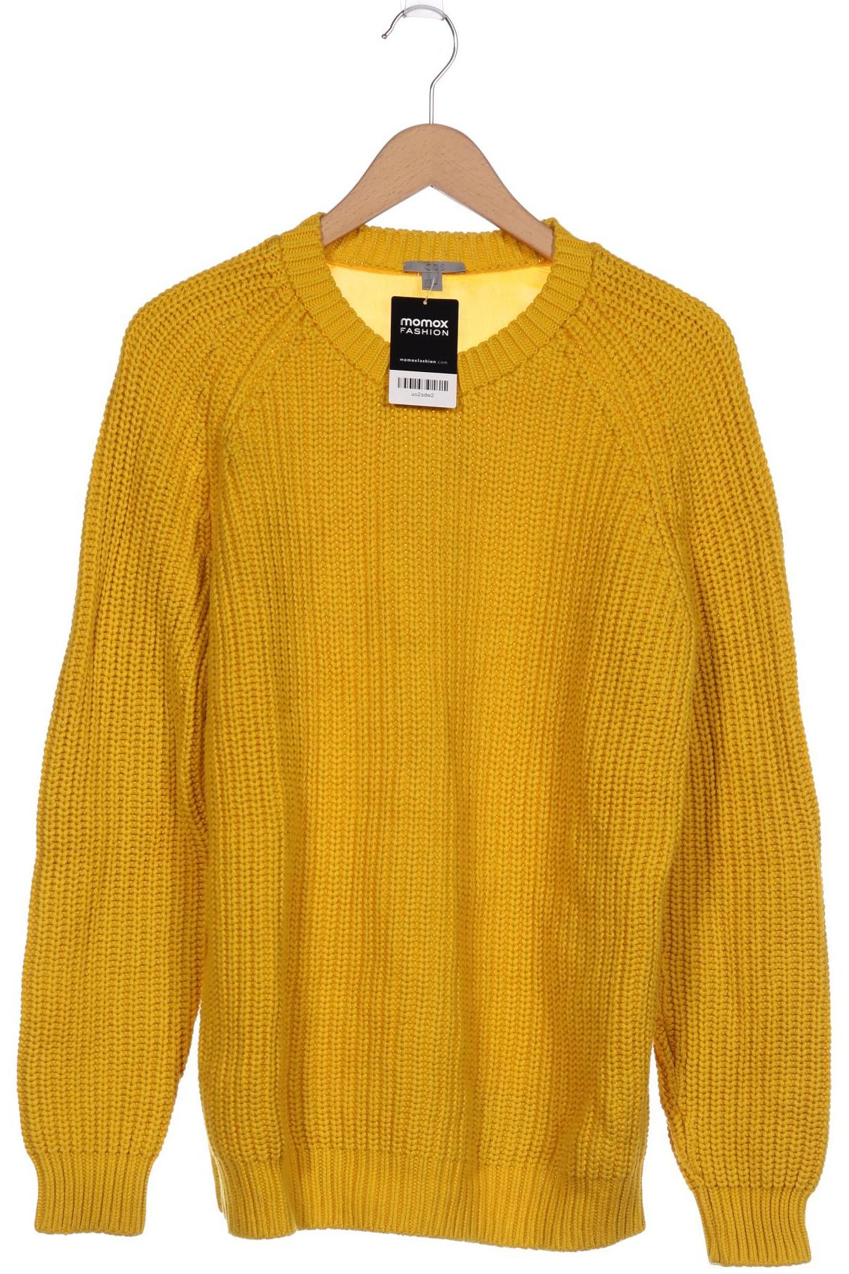 

COS Damen Pullover, gelb, Gr. 38
