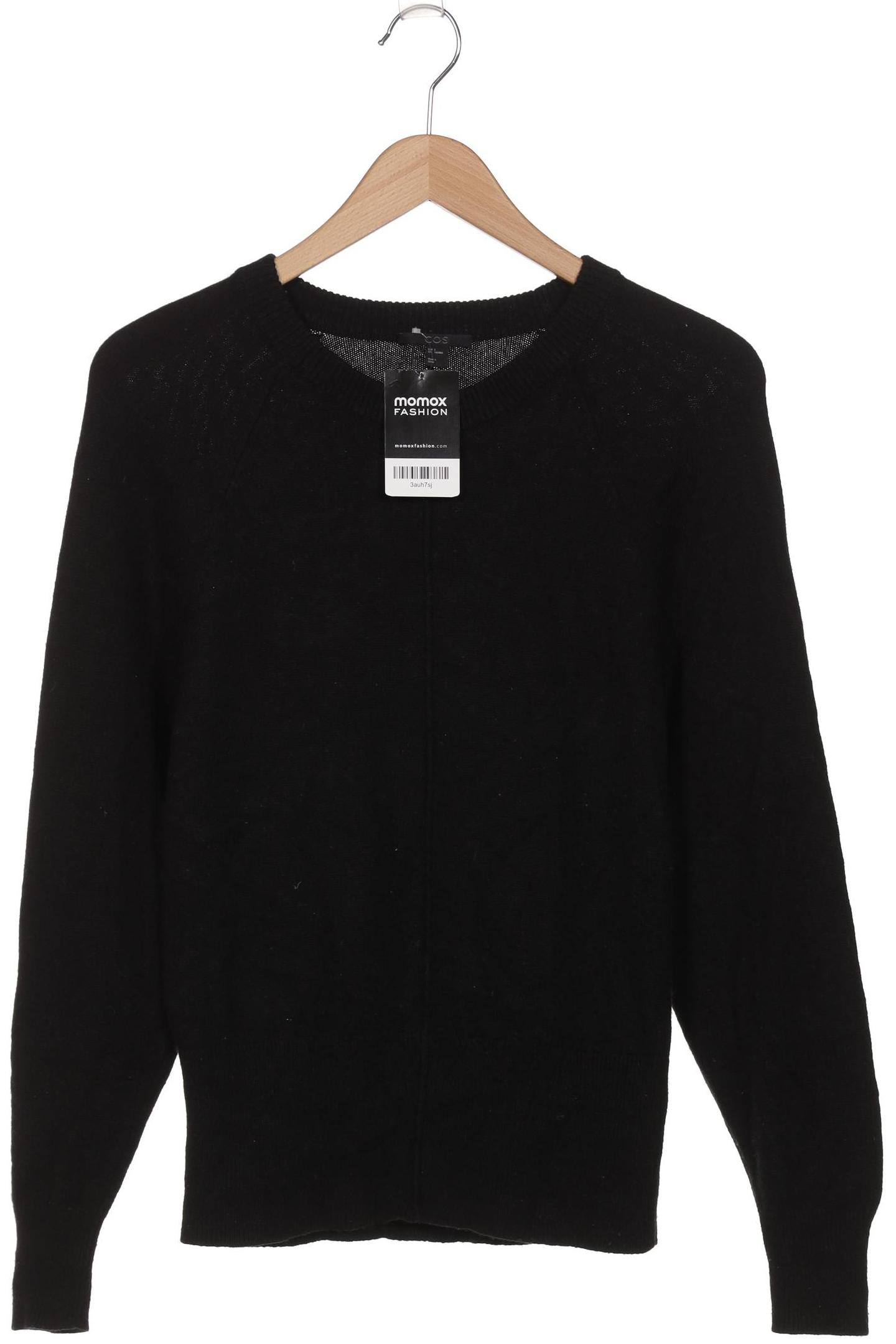 

COS Damen Pullover, schwarz, Gr. 36