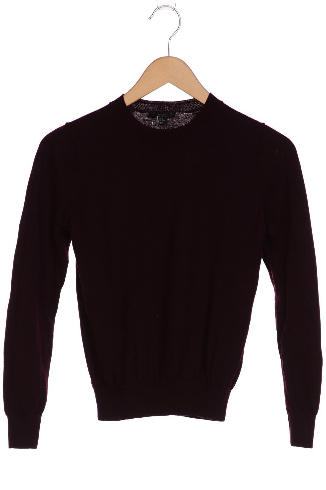 

COS Damen Pullover, bordeaux, Gr. 34