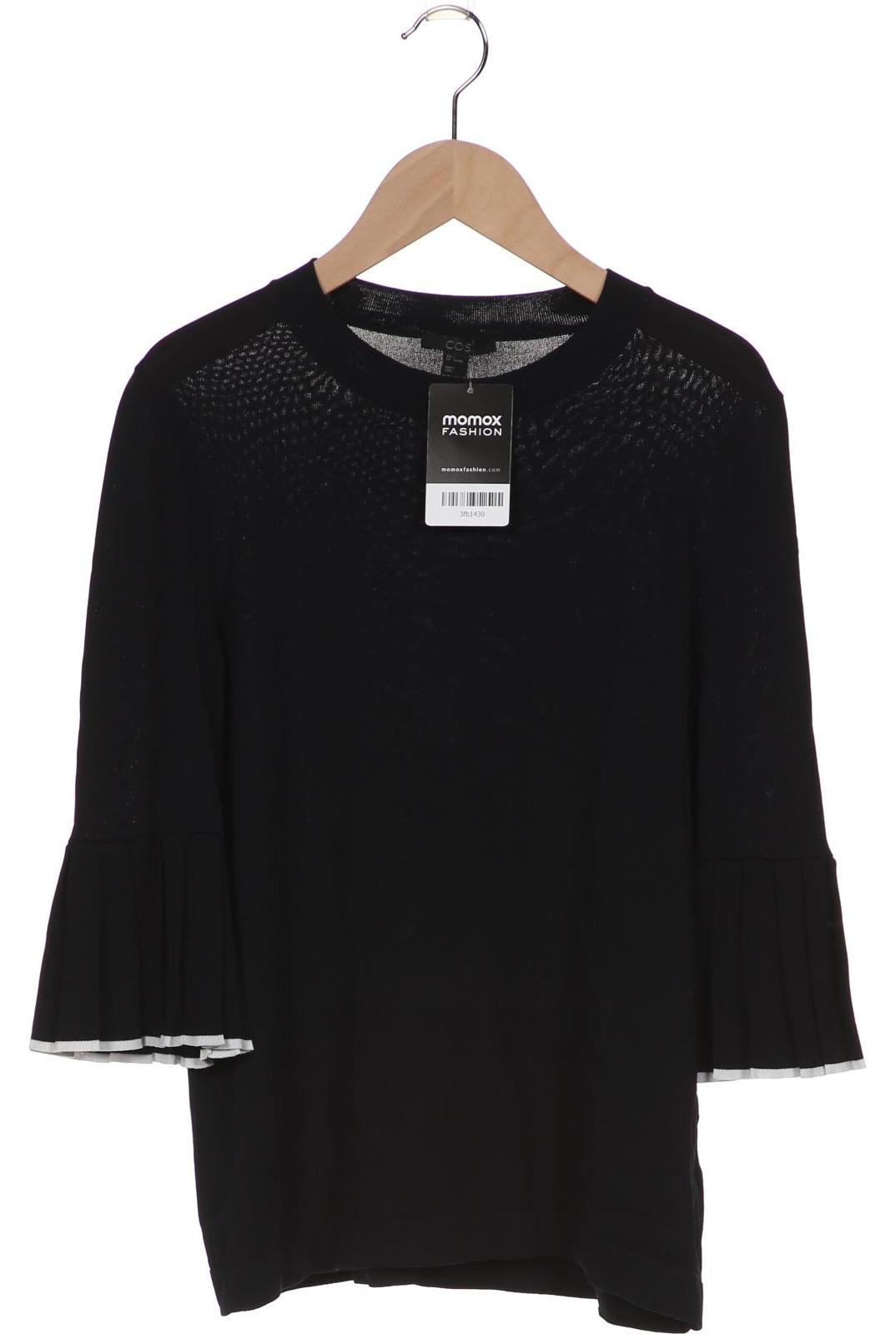 

COS Damen Pullover, schwarz, Gr. 36
