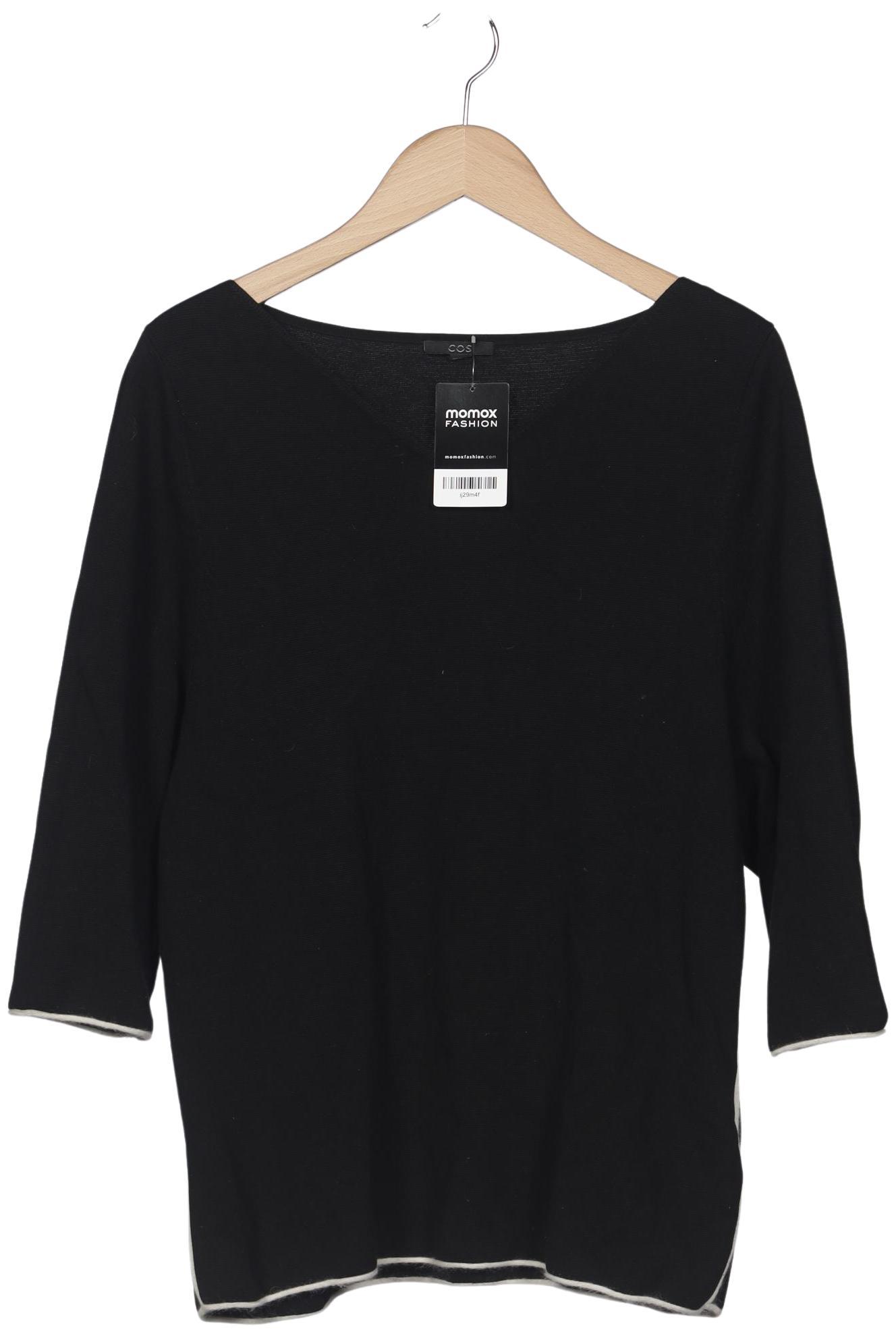

COS Damen Pullover, schwarz, Gr. 38