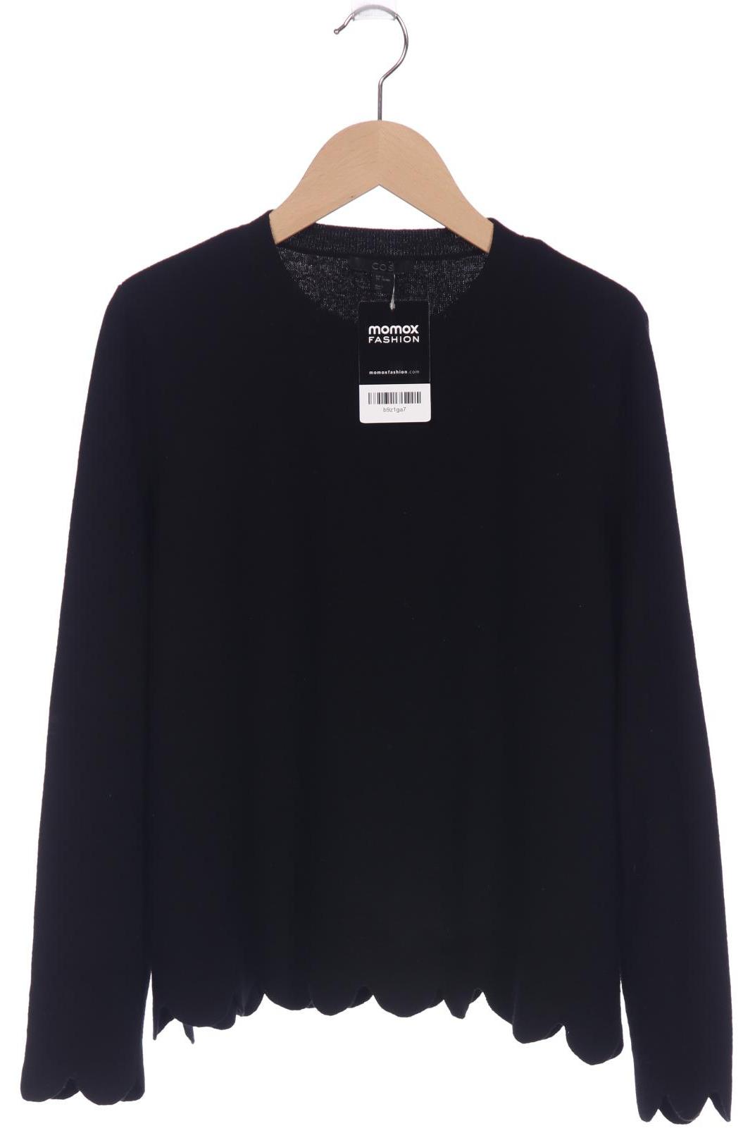 

COS Damen Pullover, schwarz, Gr. 36