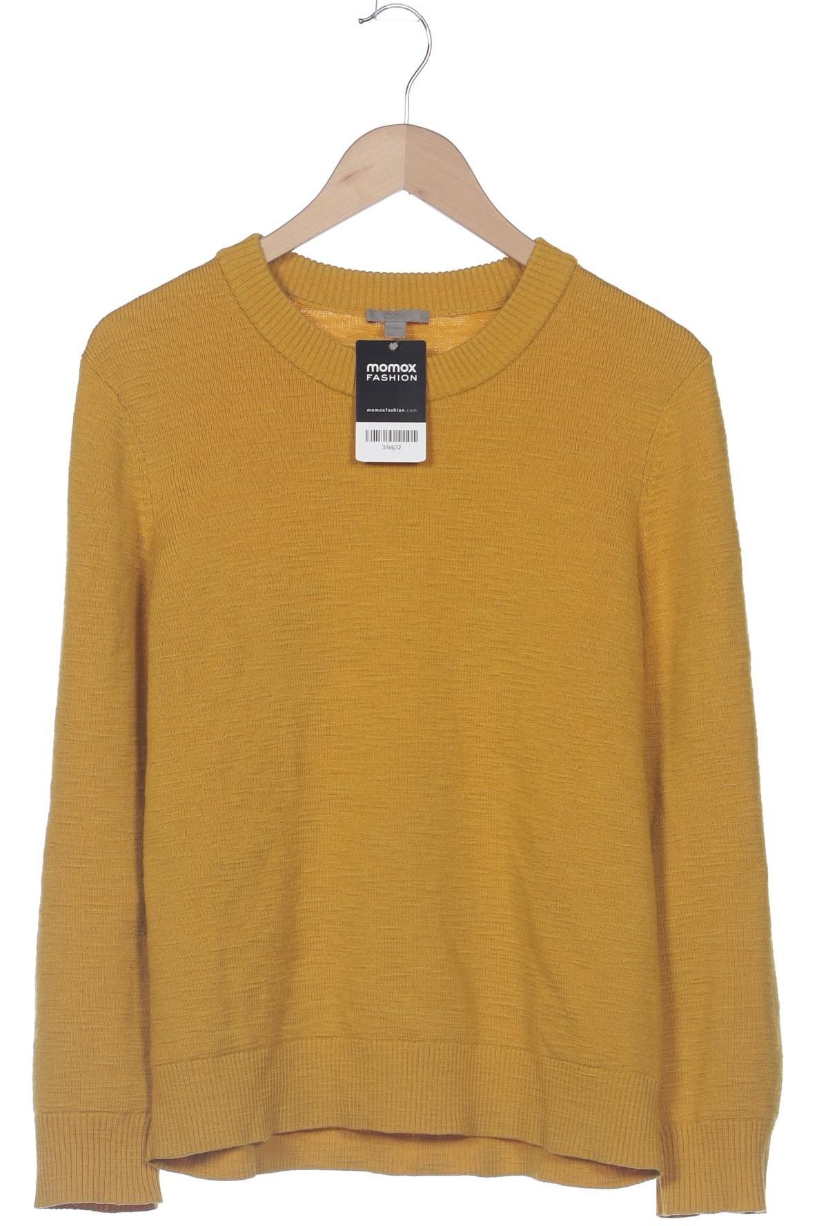 

COS Damen Pullover, gelb, Gr. 38