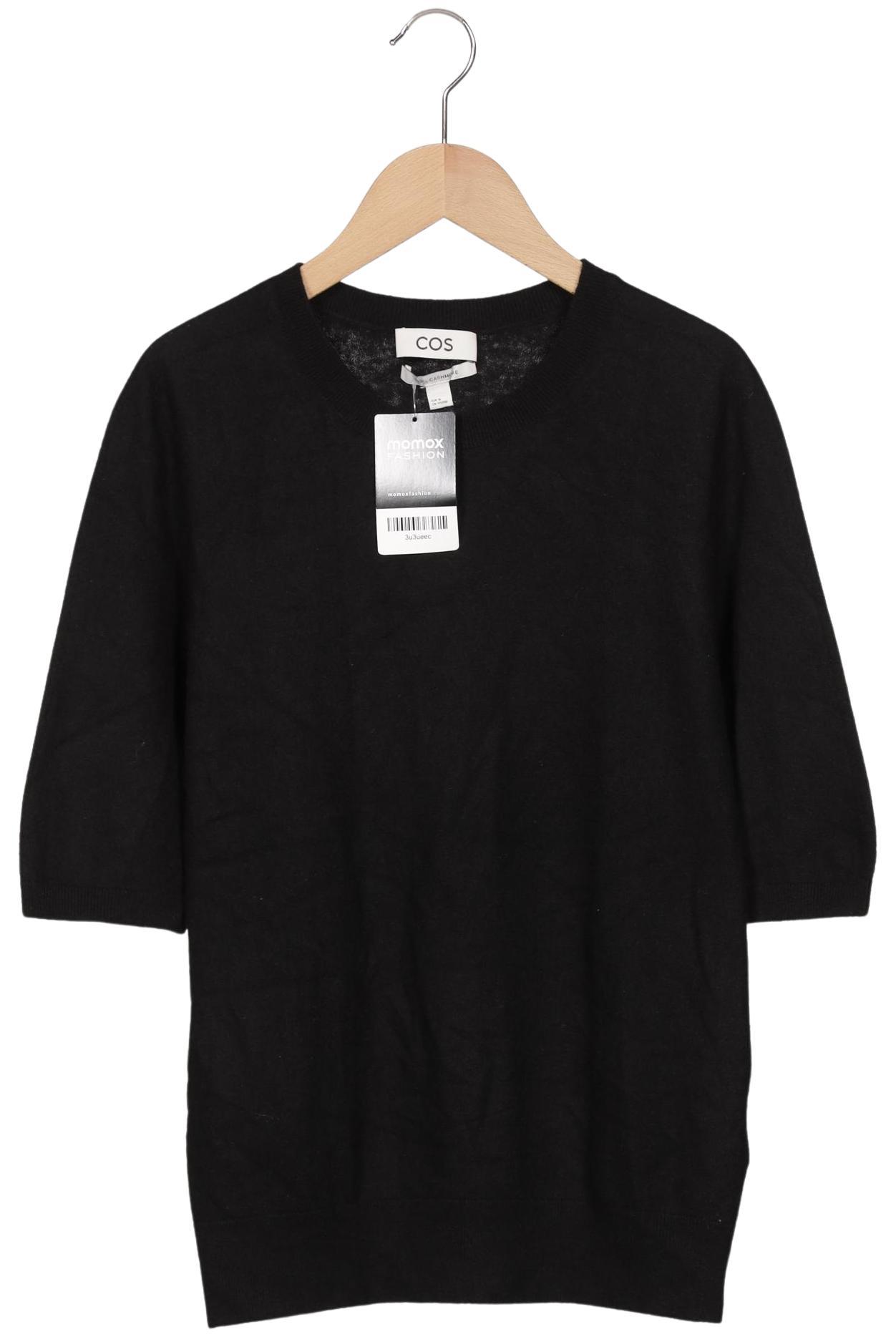 

COS Damen Pullover, schwarz, Gr. 38
