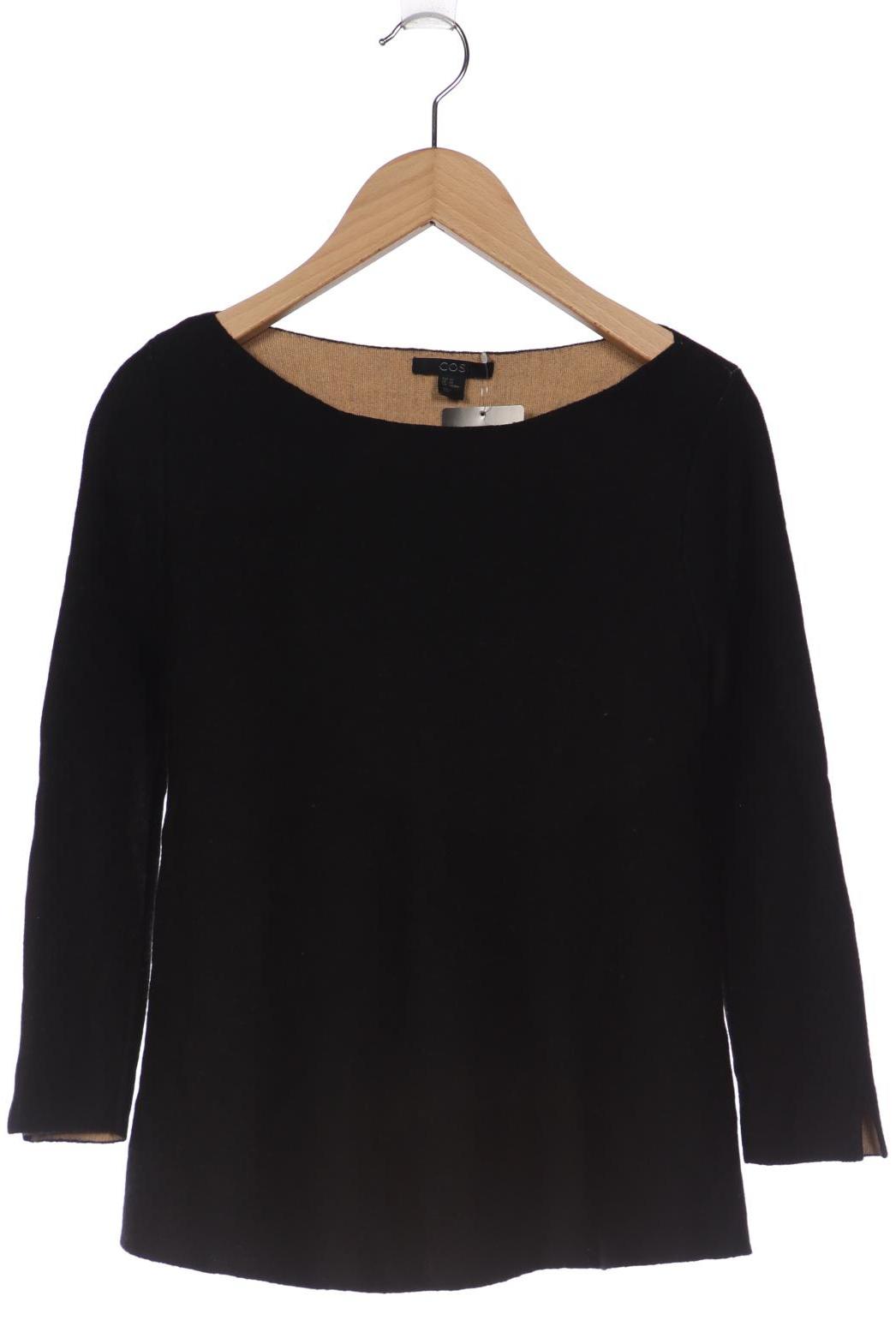 

COS Damen Pullover, schwarz