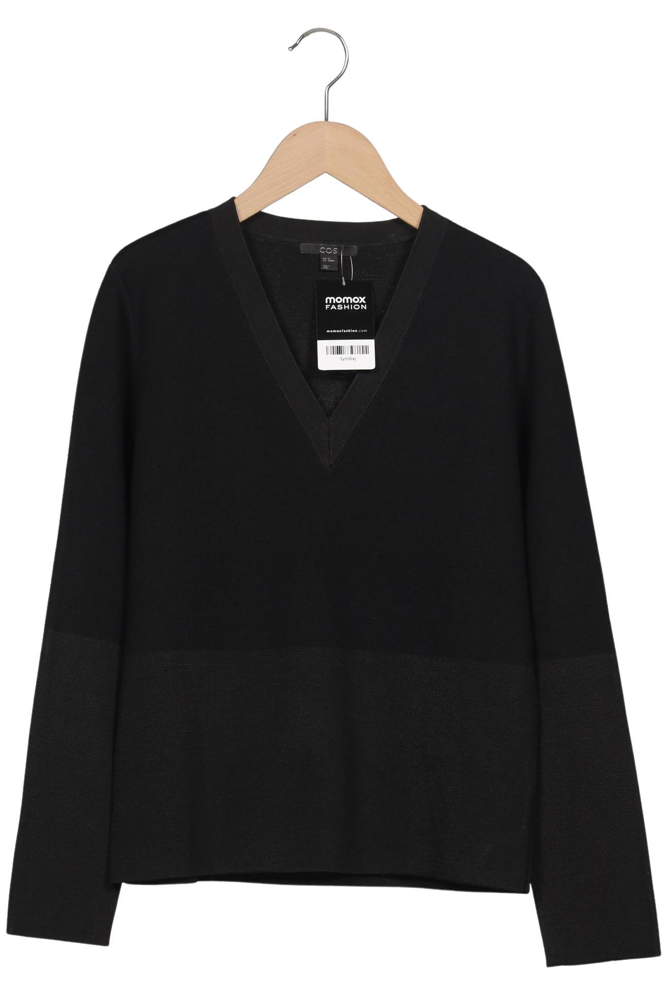 

COS Damen Pullover, schwarz, Gr. 34