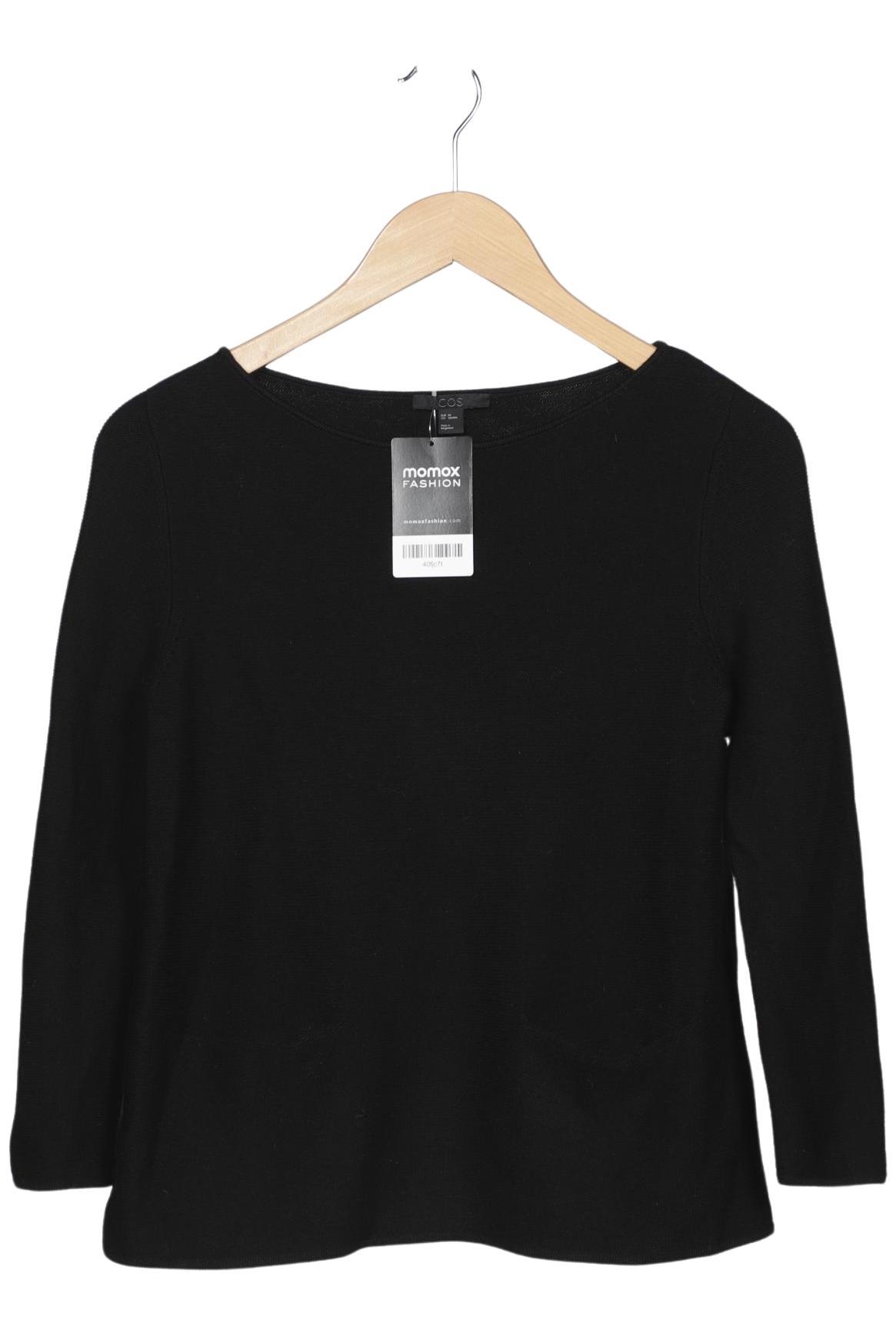 

COS Damen Pullover, schwarz, Gr. 34