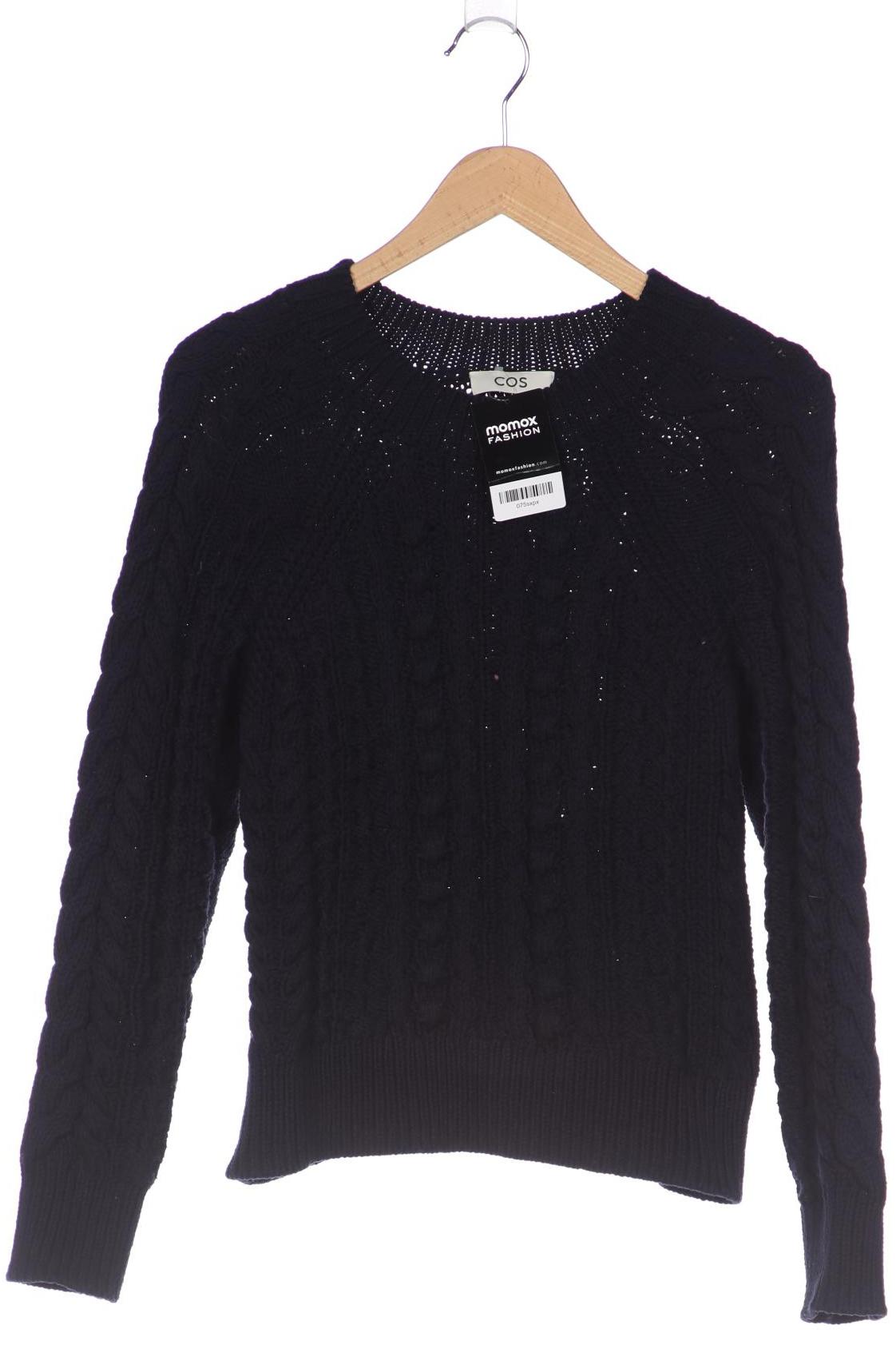 

COS Damen Pullover, marineblau, Gr. 36