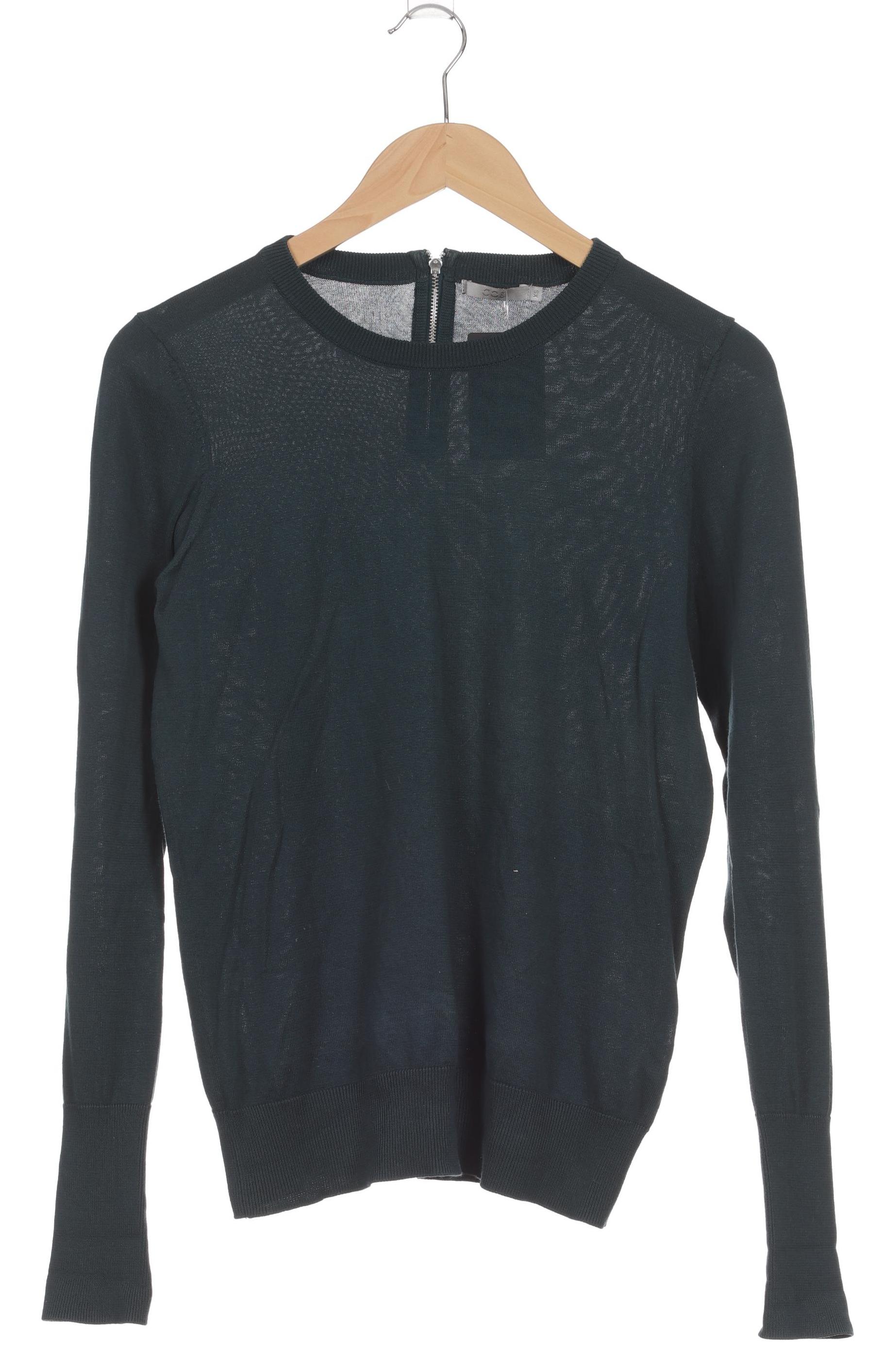 

COS Damen Pullover, grün, Gr. 34