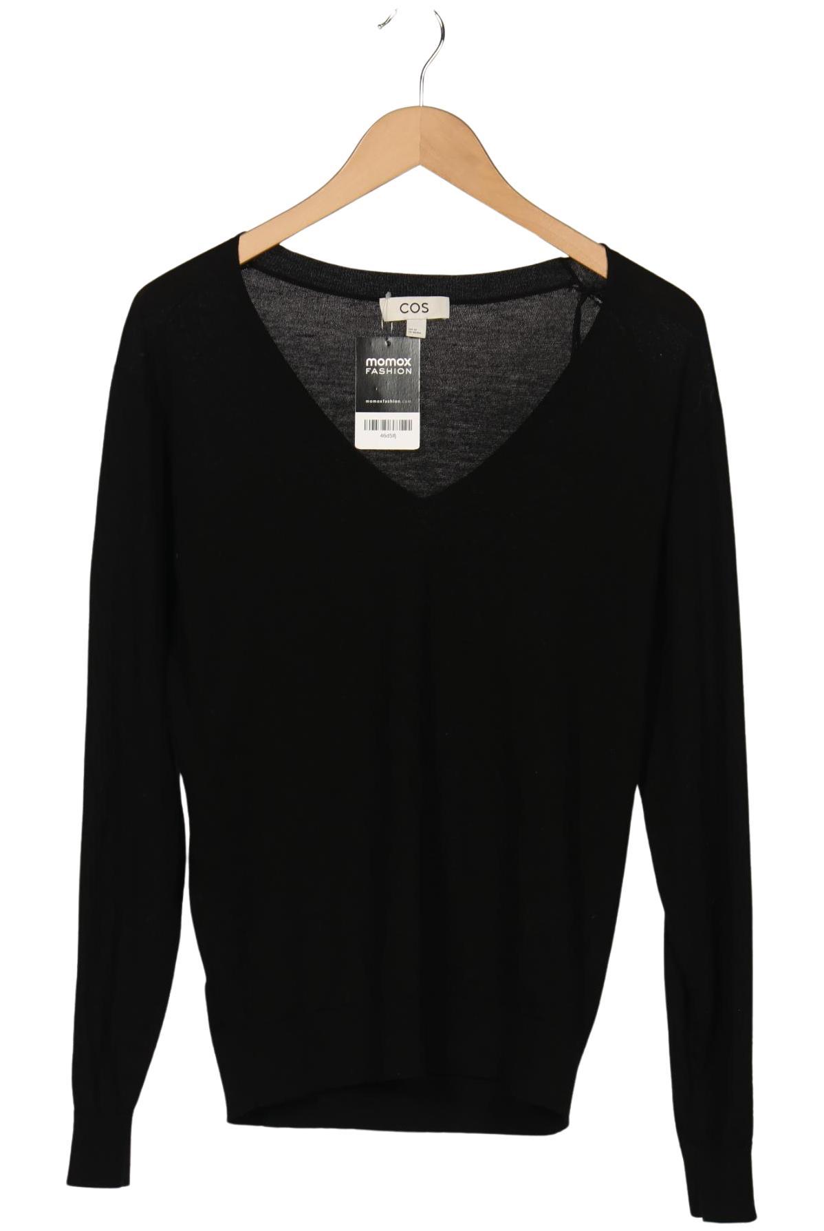 

COS Damen Pullover, schwarz, Gr. 34