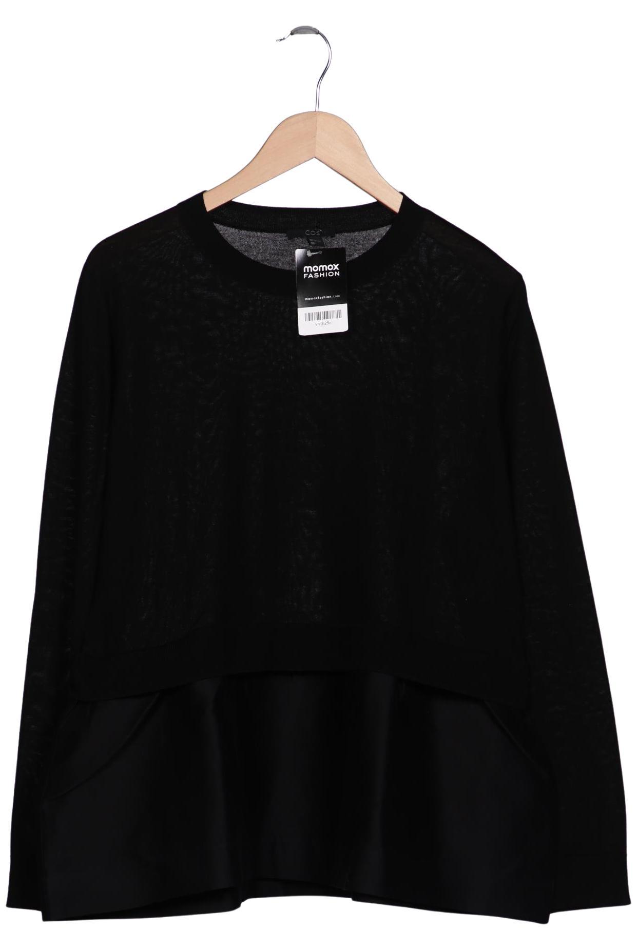 

COS Damen Pullover, schwarz, Gr. 42