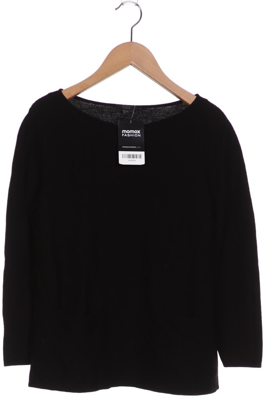 

COS Damen Pullover, schwarz