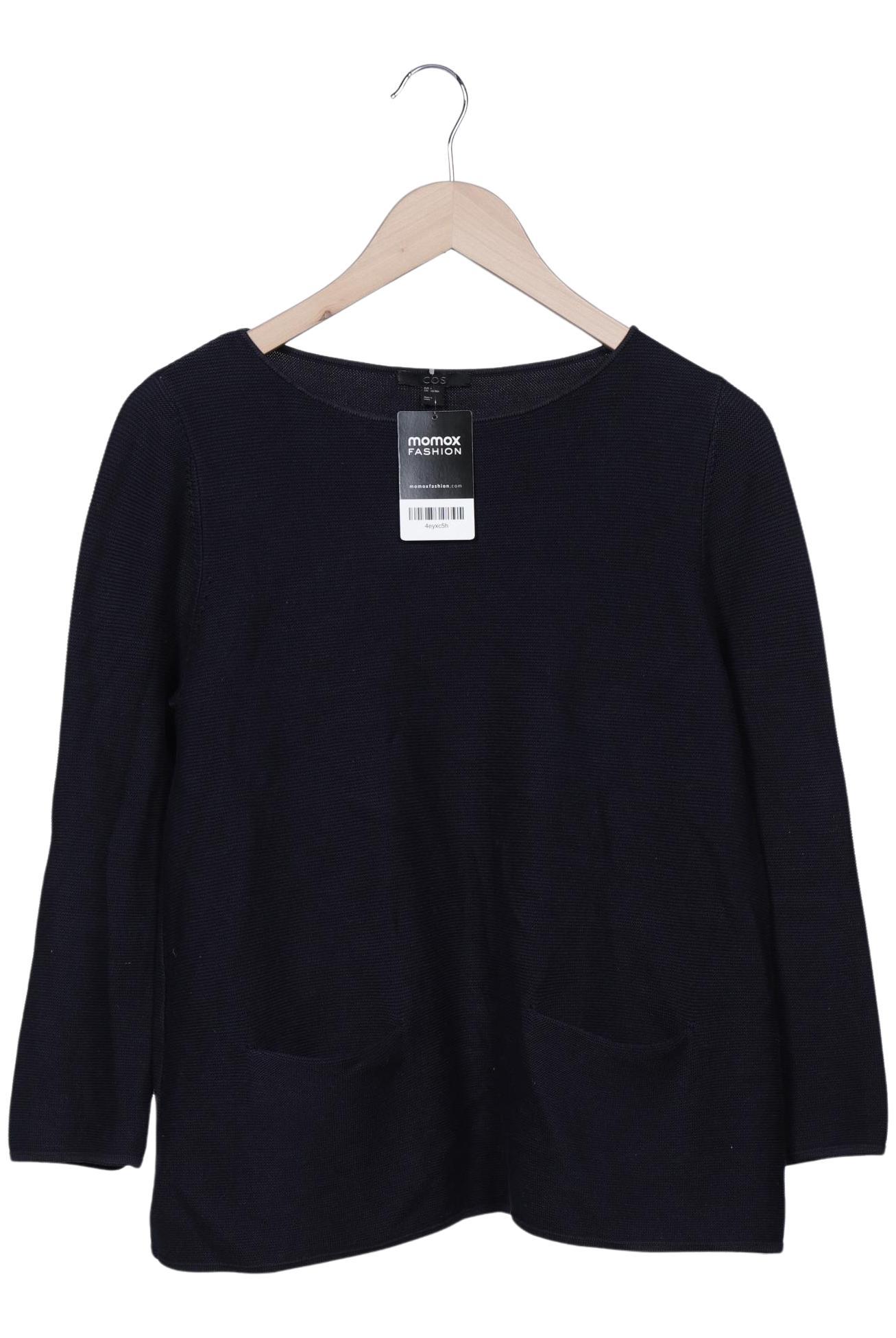

COS Damen Pullover, marineblau, Gr. 36