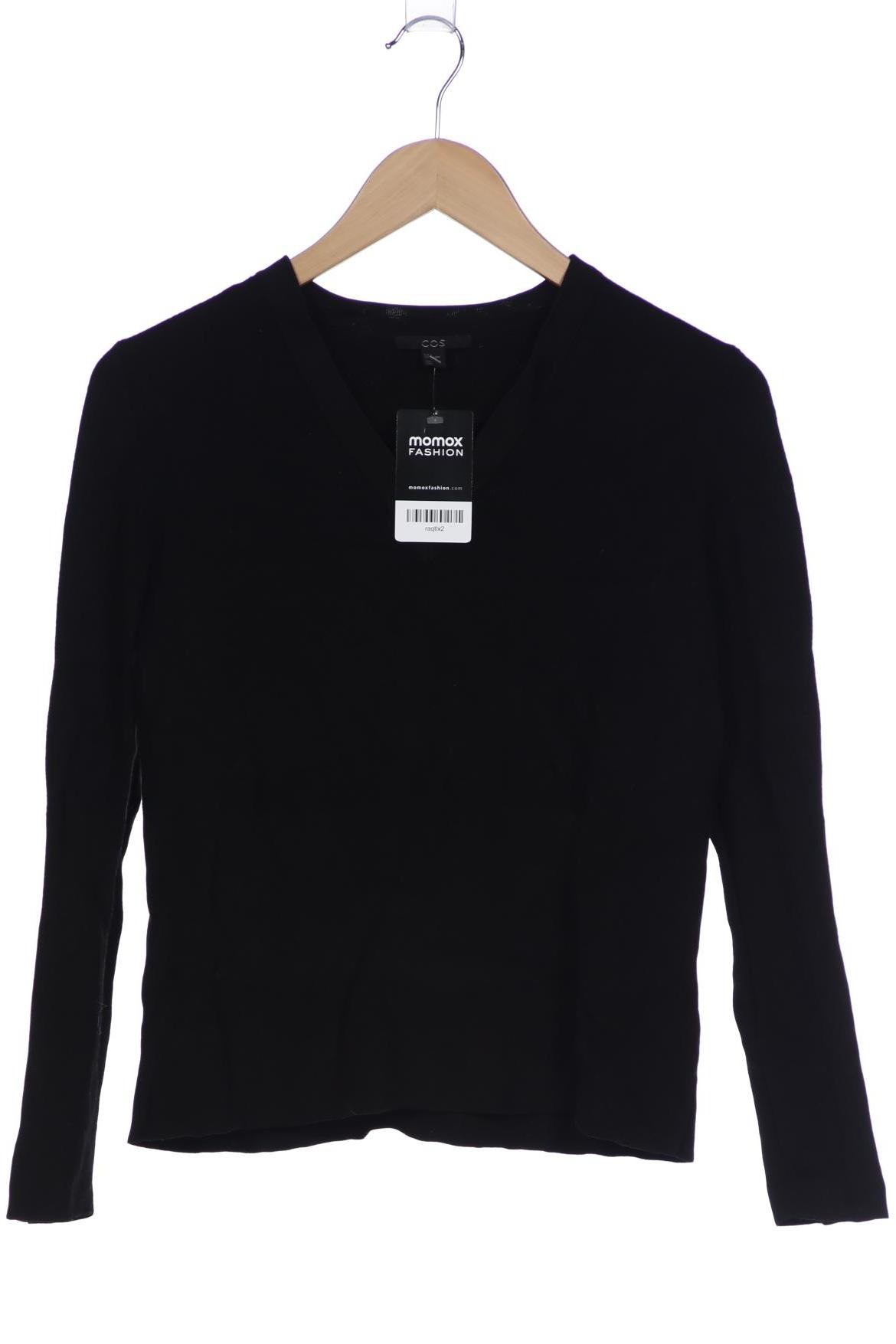 

COS Damen Pullover, schwarz, Gr. 36