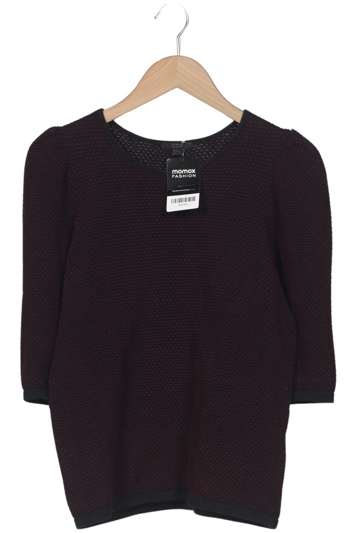 

COS Damen Pullover, bordeaux, Gr. 38